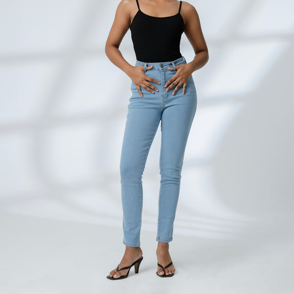 High Waist Skinny Fit Jean