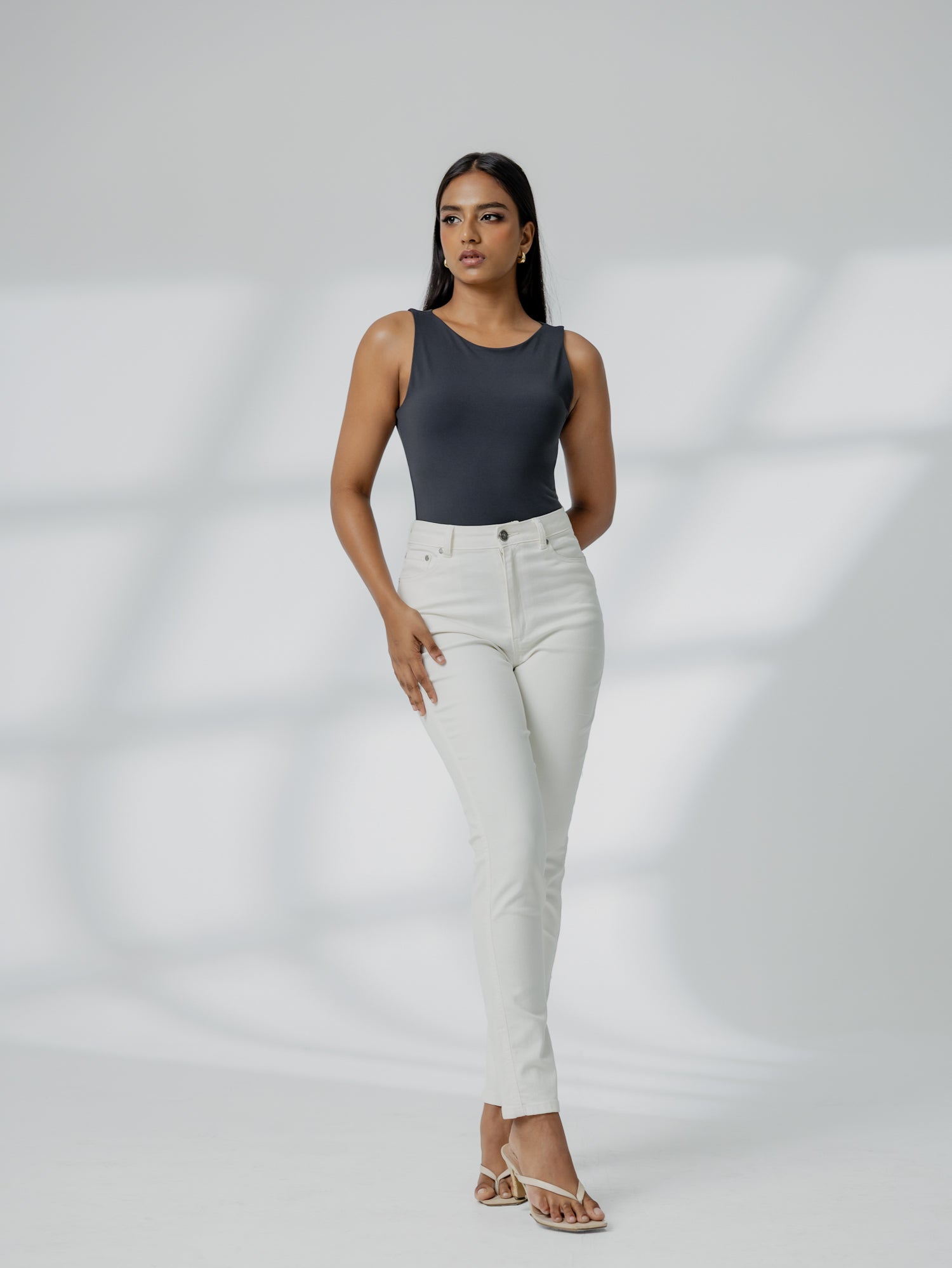 High Waist Skinny Fit Jean