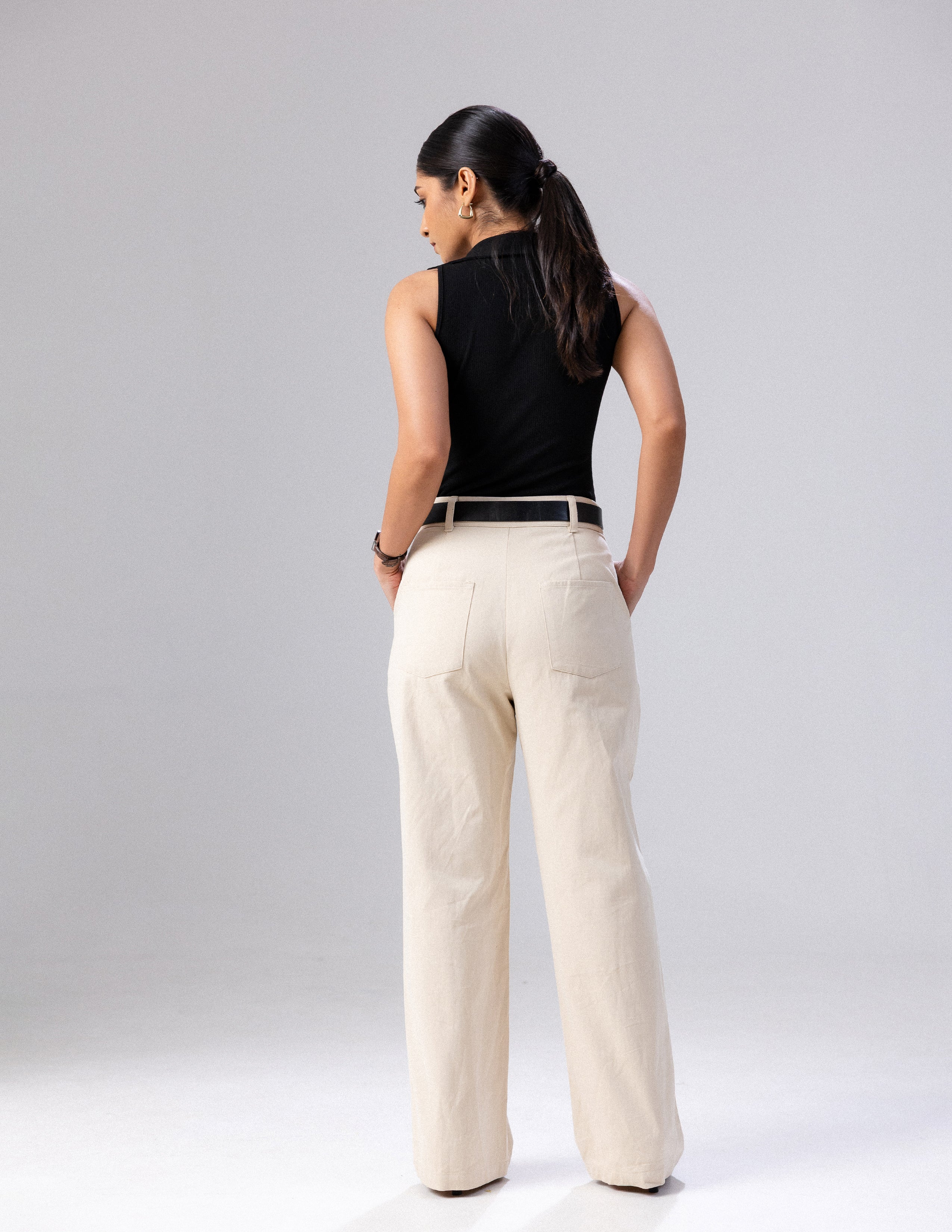 High Waist Wide Leg Pant