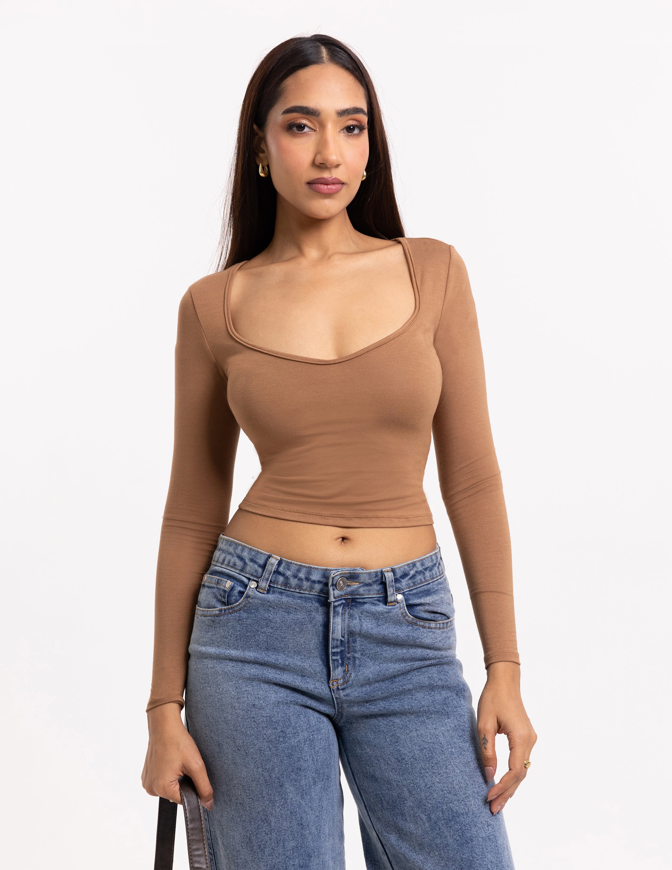 Long Sleeved Fitted Top