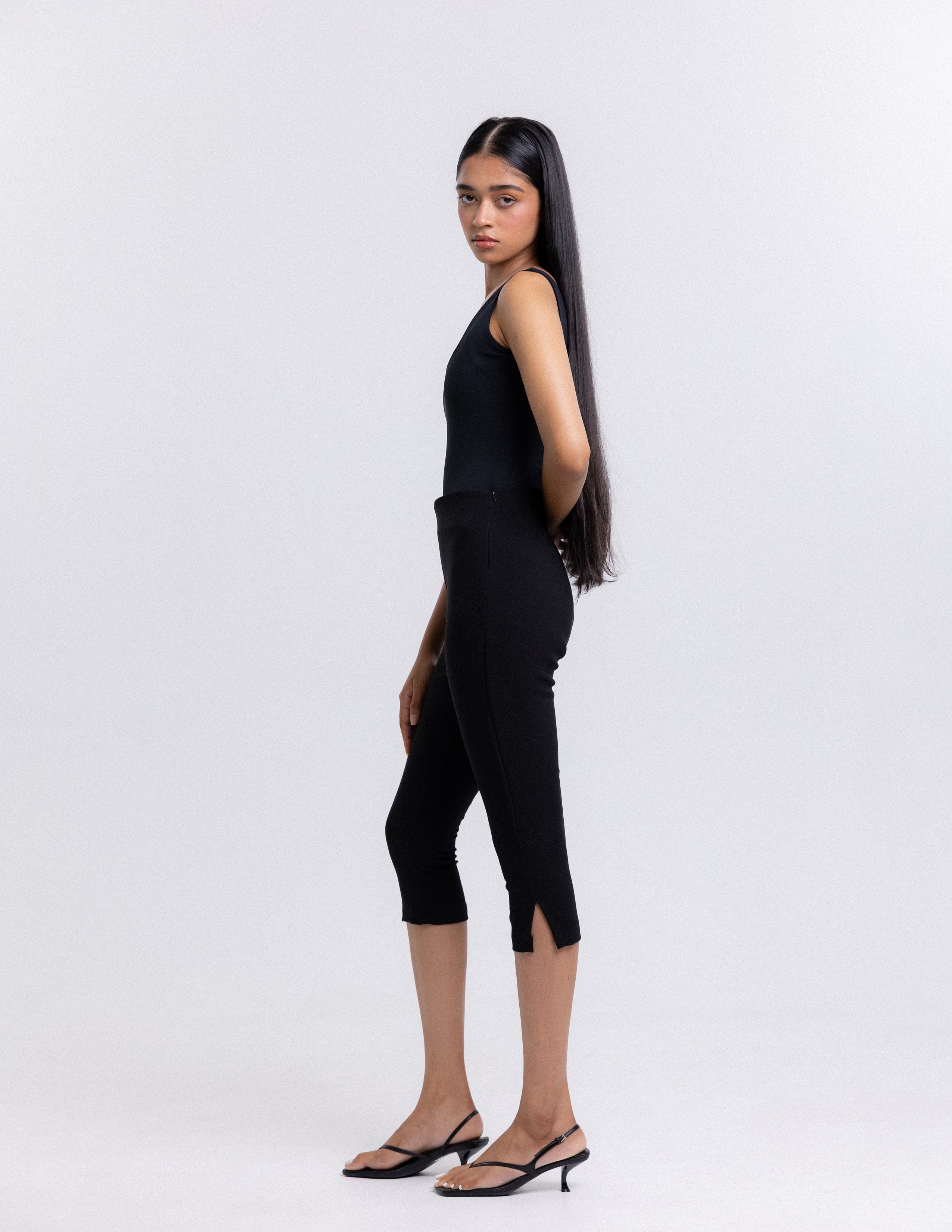 Andy Square Neck Fitted Bodysuit