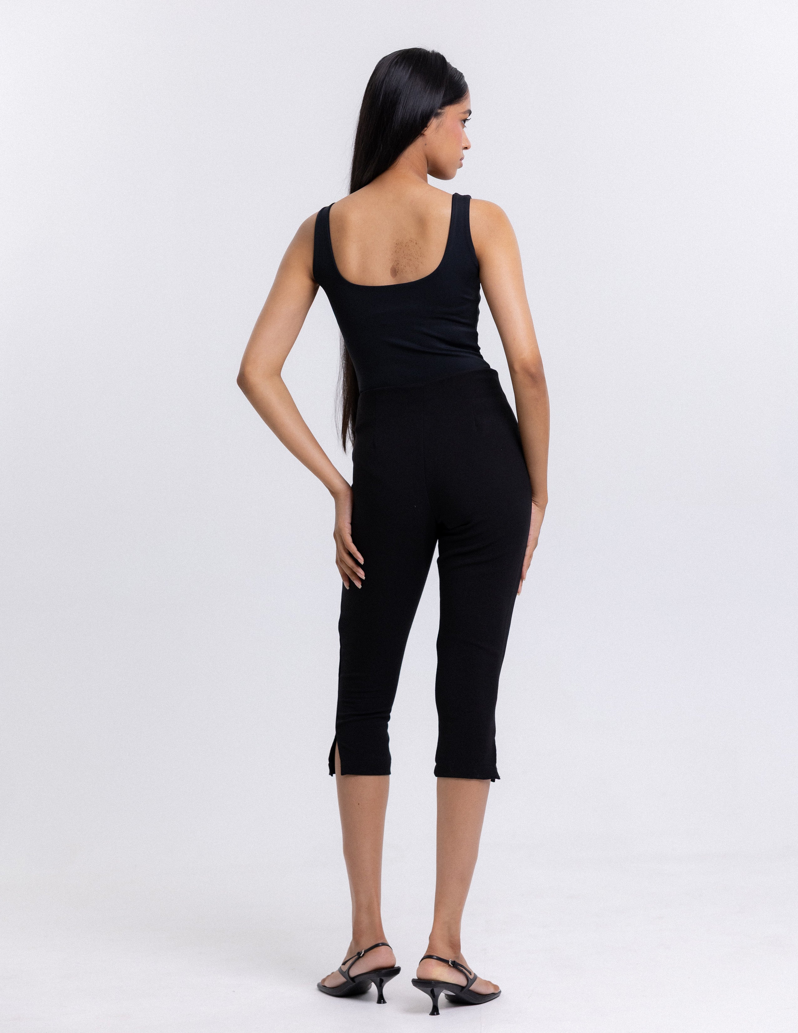 Andy Square Neck Fitted Bodysuit