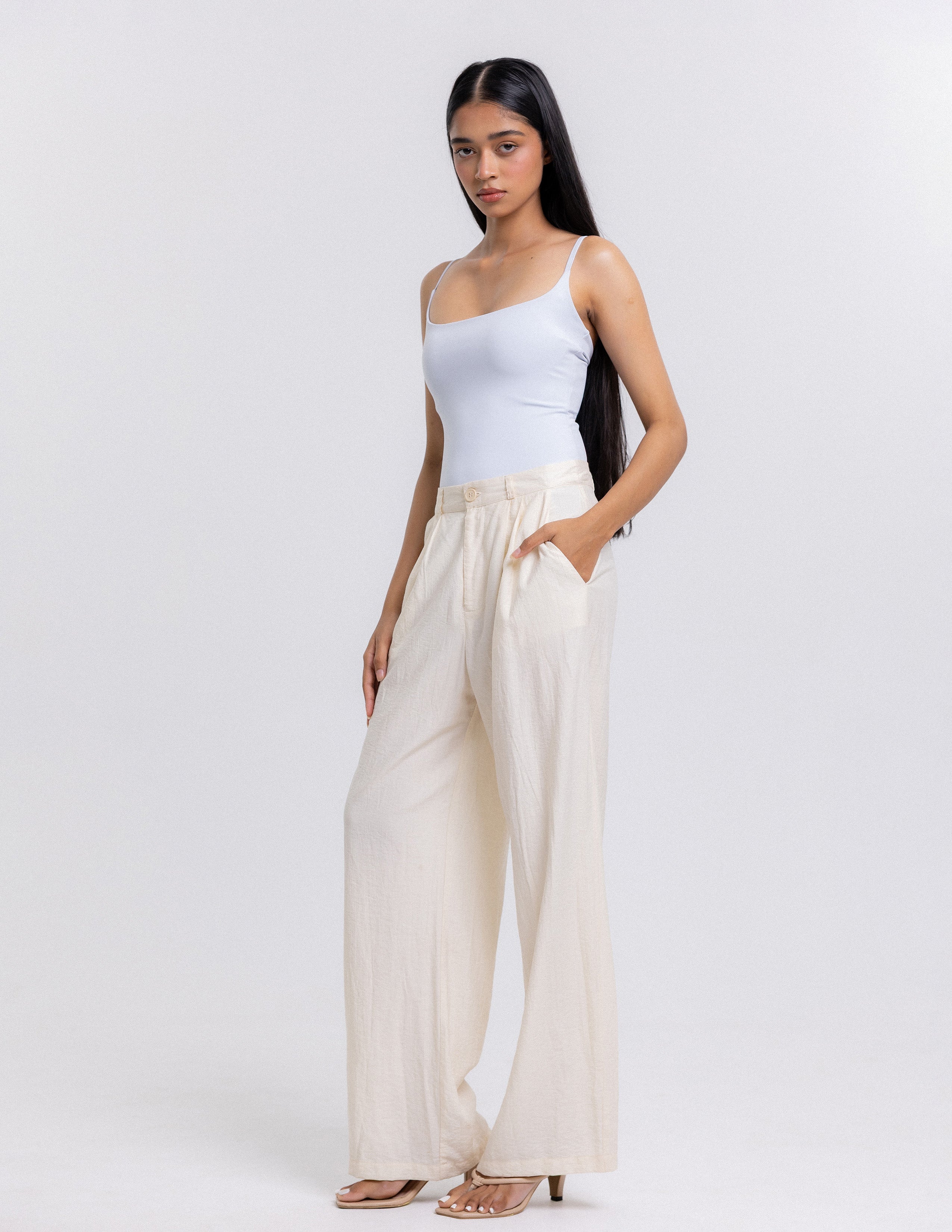 Blake Thin Strap Fitted Bodysuit