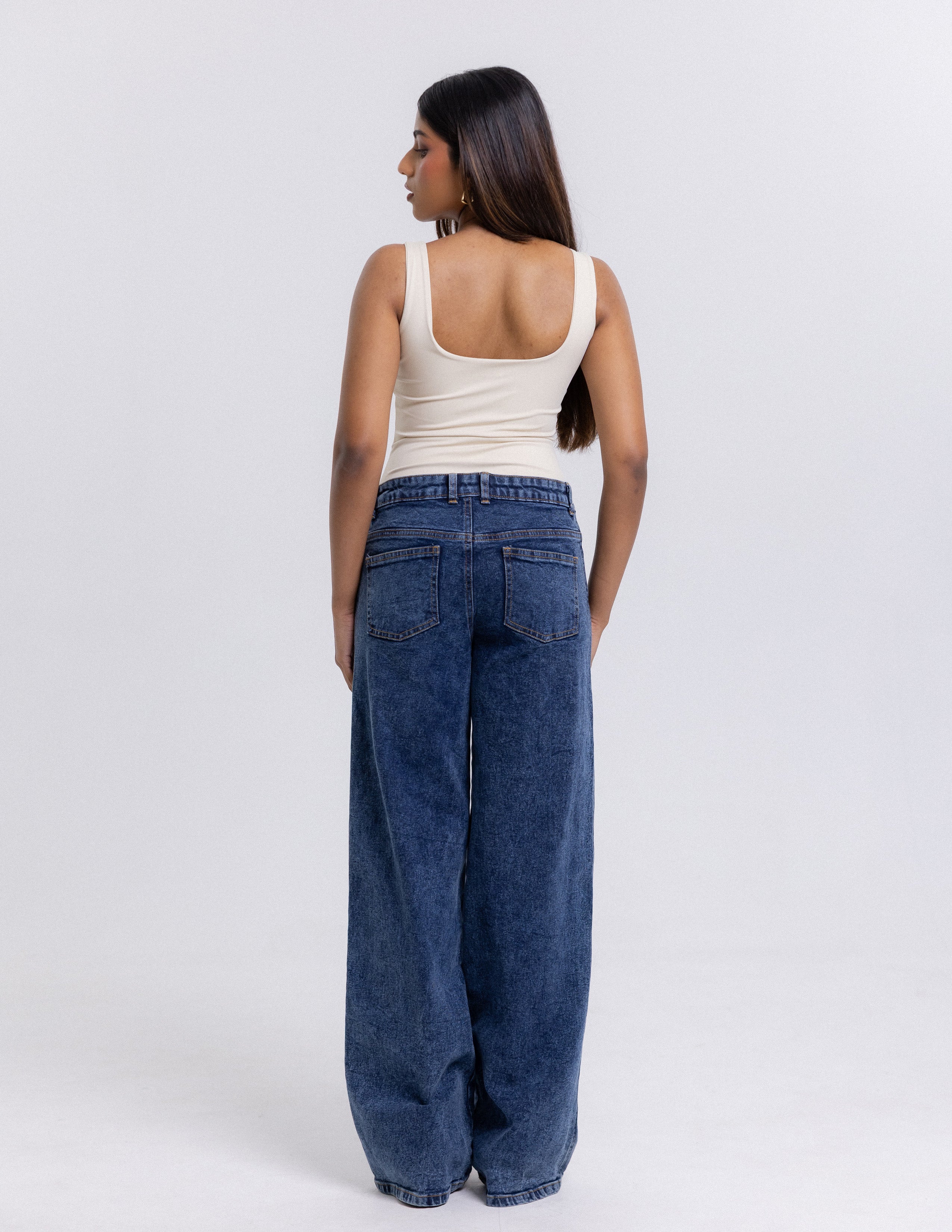 Andy Square Neck Fitted Bodysuit