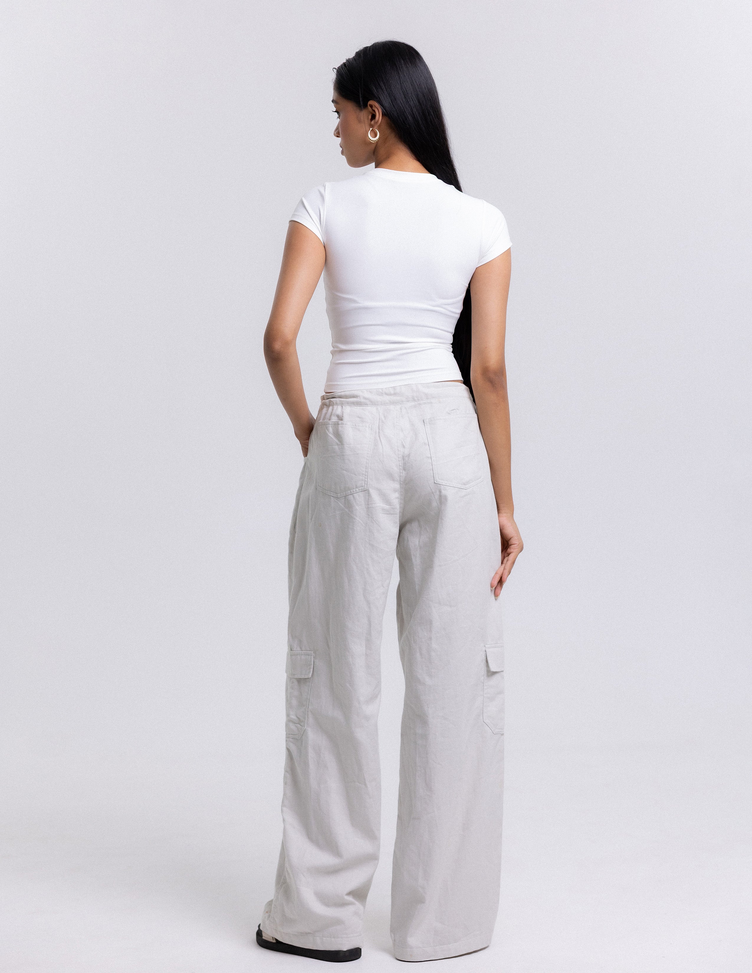 Rue High Neck Fitted Top