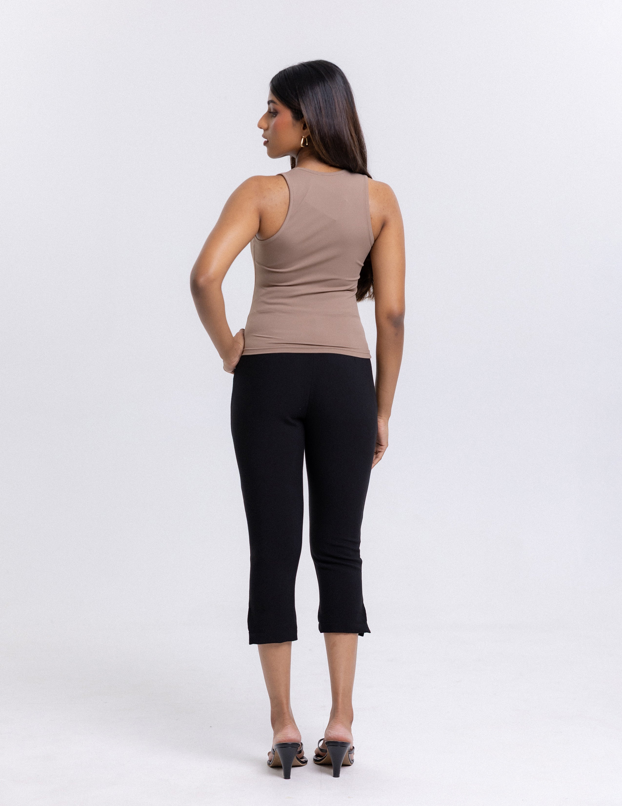 Amee Halter Neck Fitted Top