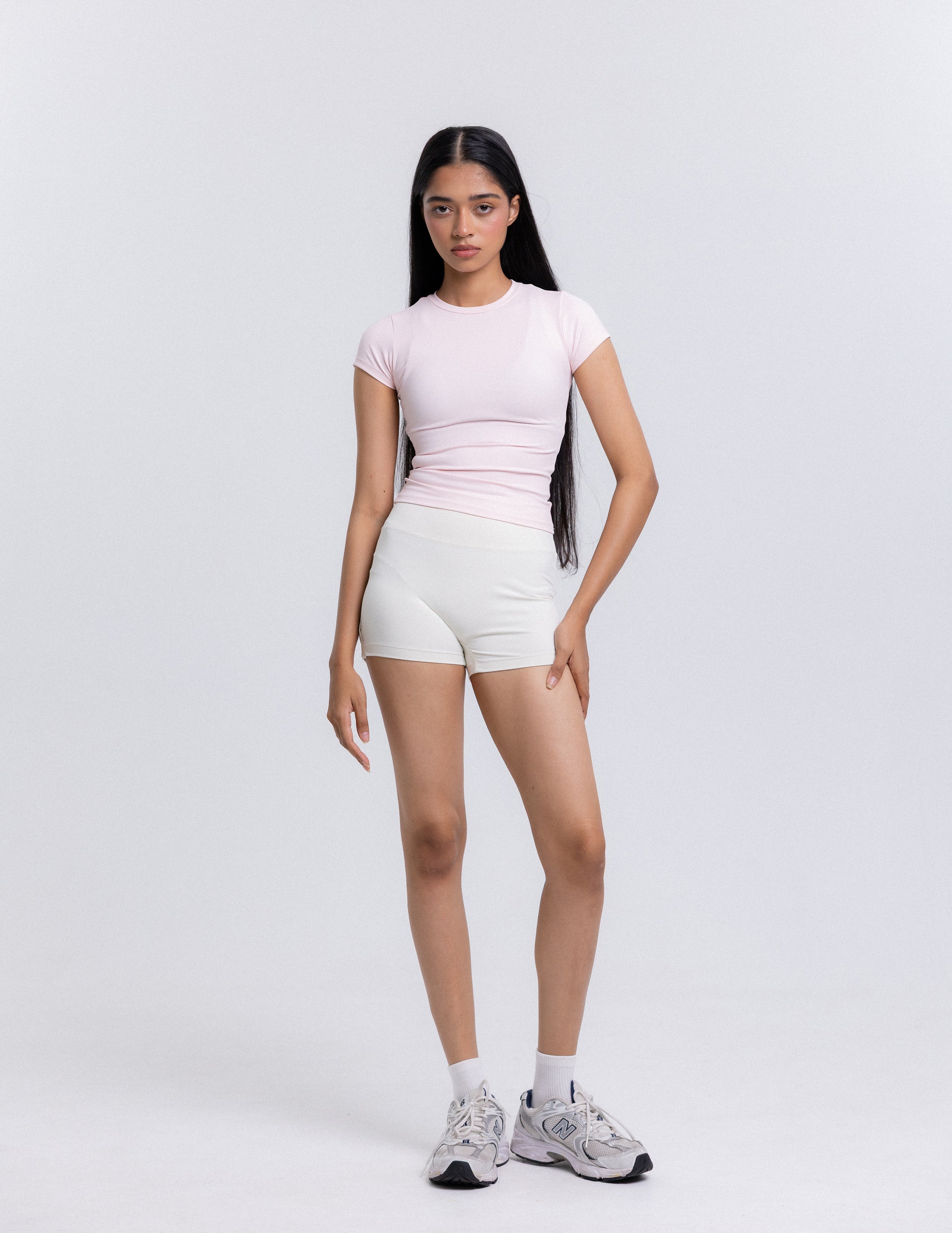 Rue High Neck Fitted Top