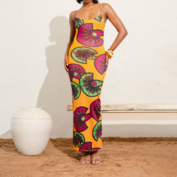 Printed Maxi Dress