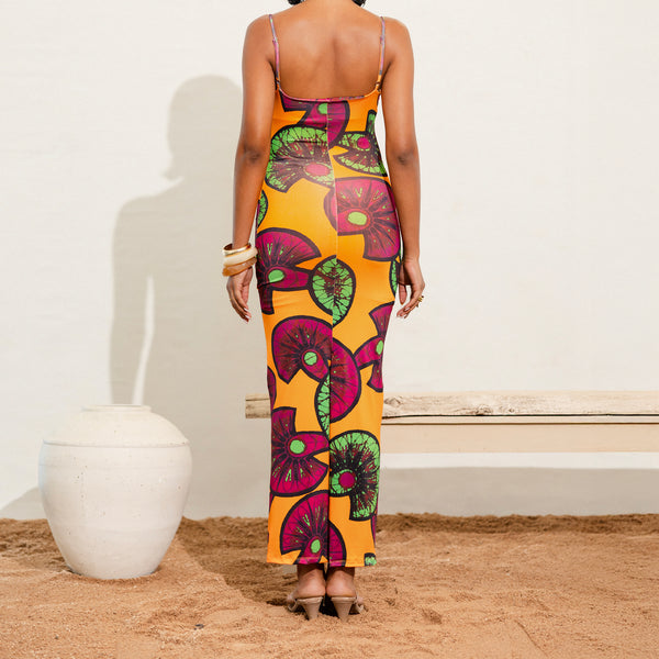 Printed Maxi Dress