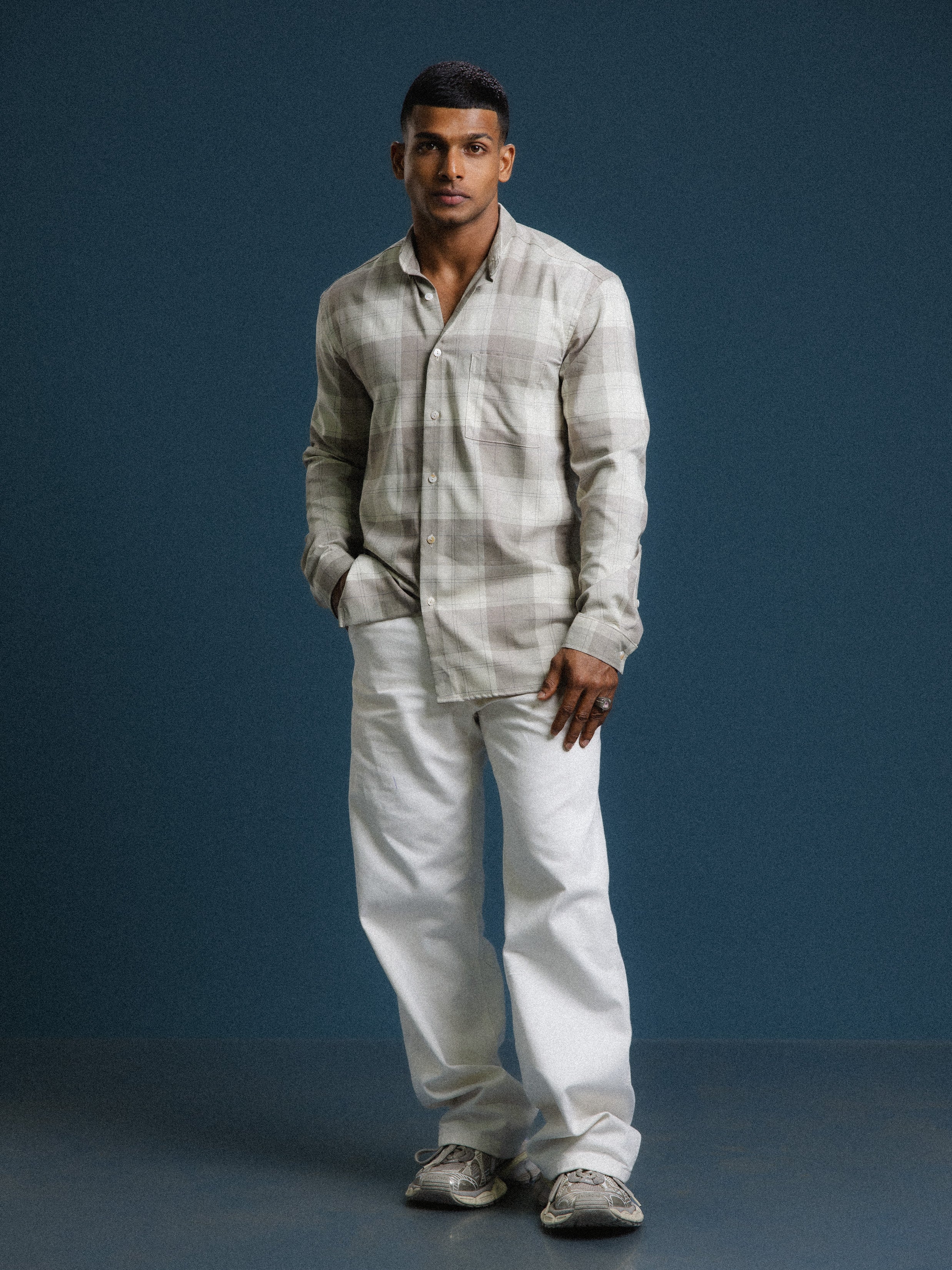 Regular Fit Button Down Long Sleeve Shirt
