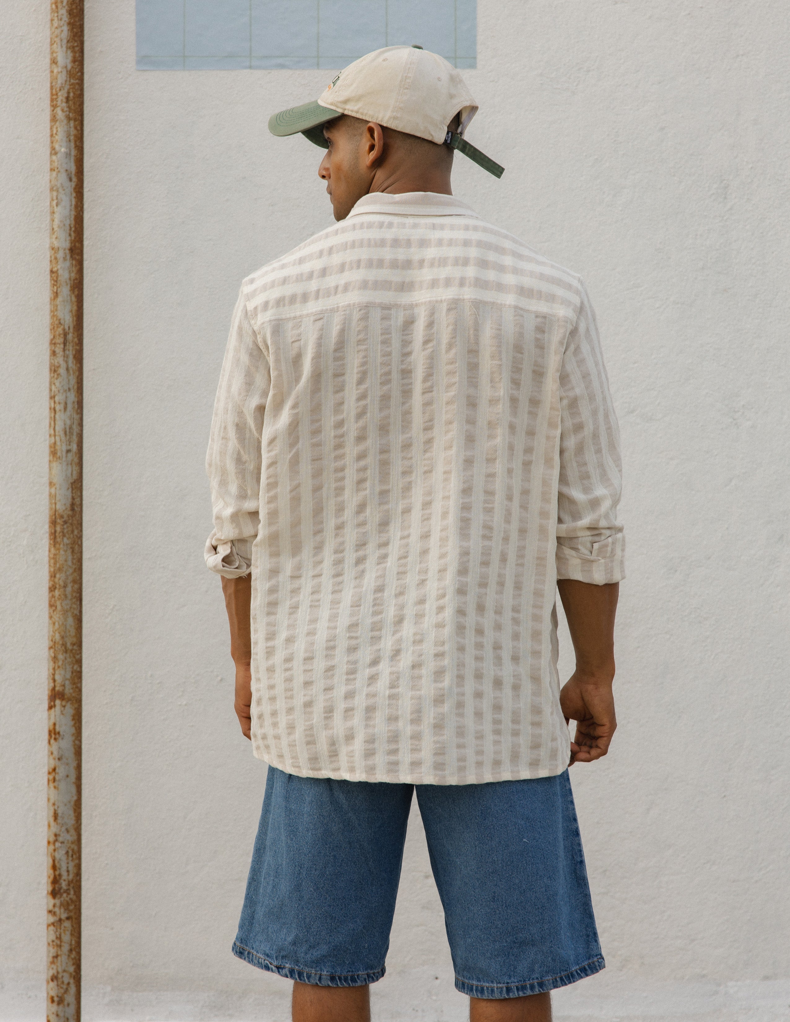 Oversized long sleeve shirt