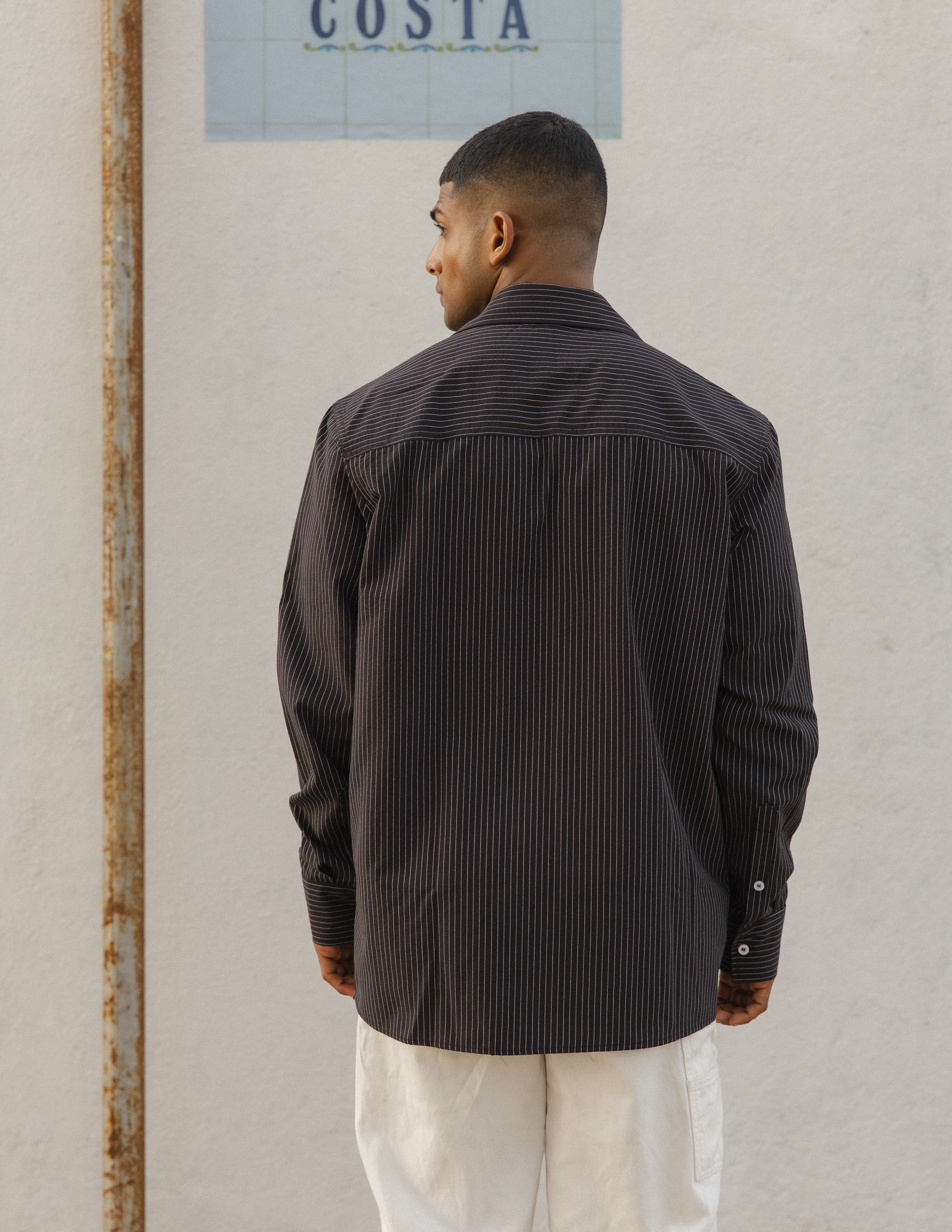Oversized long sleeve shirt