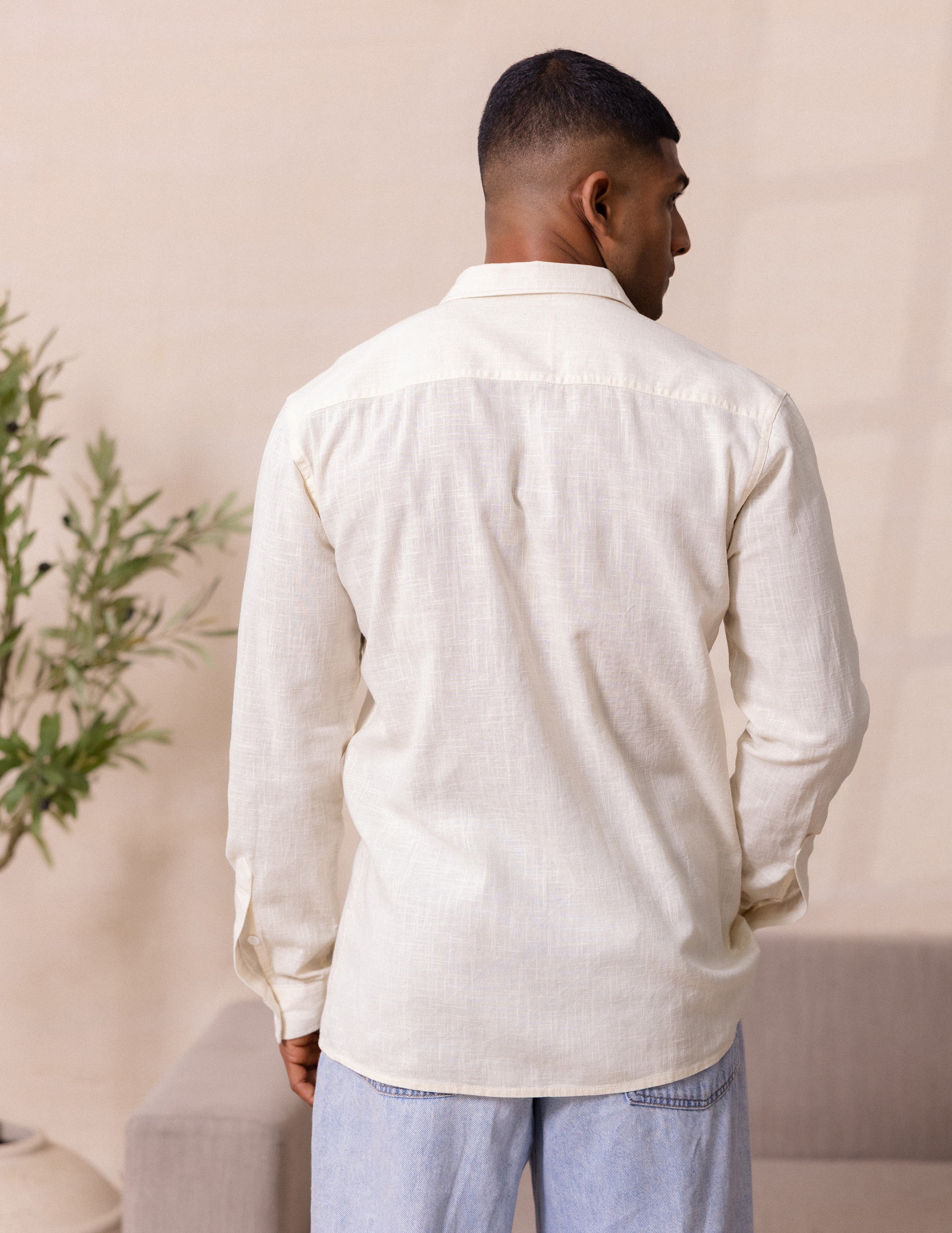 Long sleeve regular fit shirt