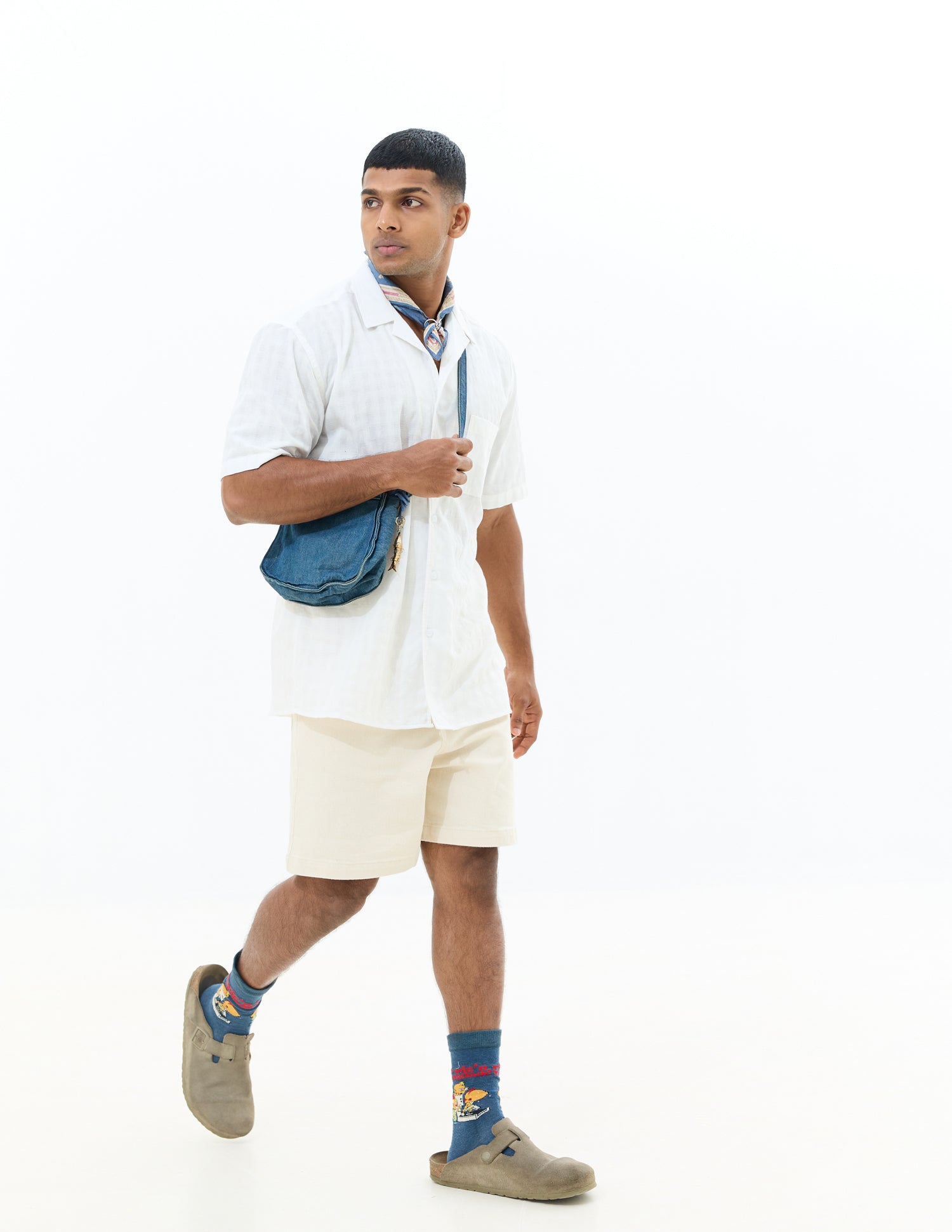 Regular fit patch pocket shirt