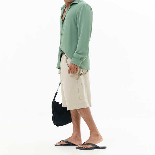Slim fit button down shirt