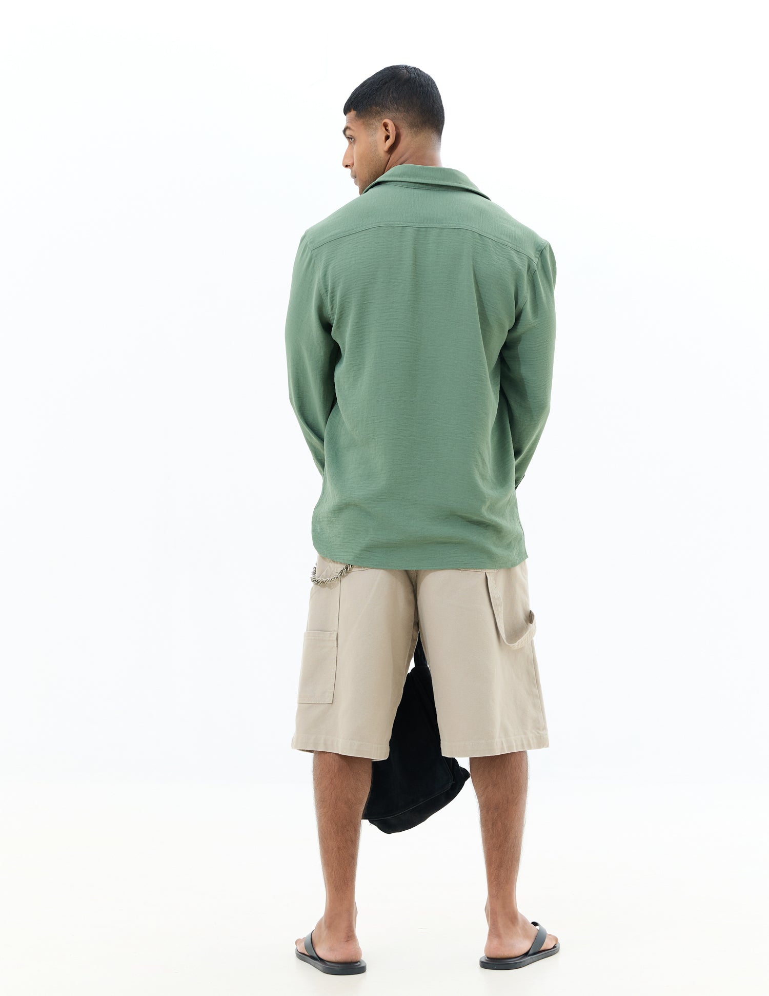 Slim fit button down shirt