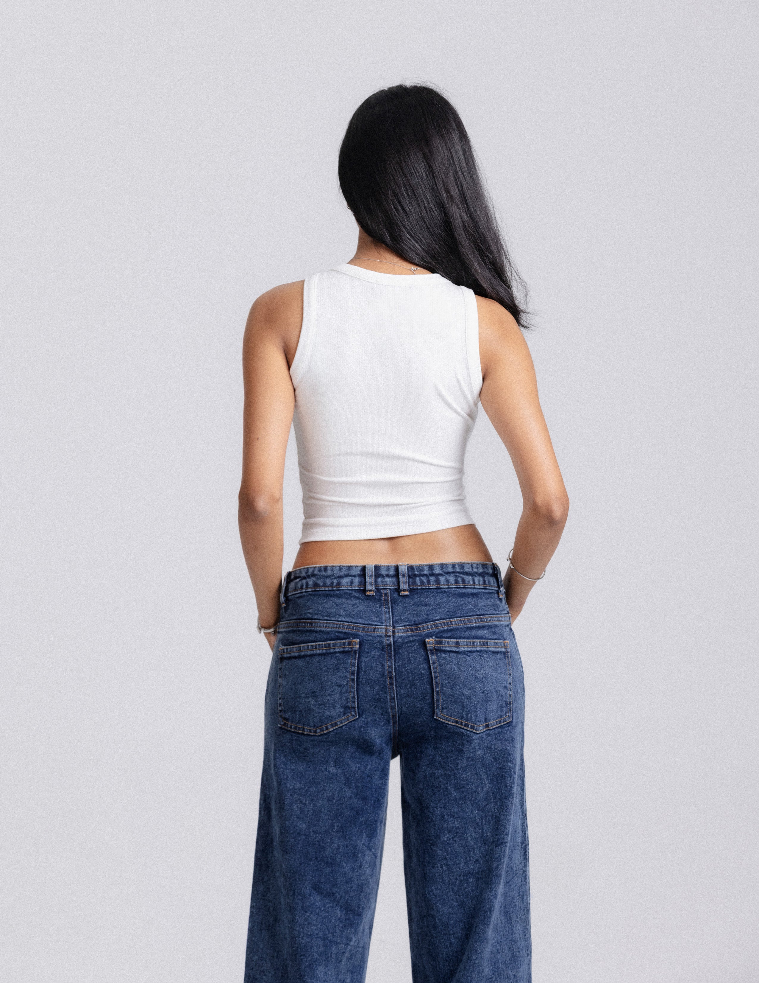 Beck High Neck Sleeveless Fitted Top