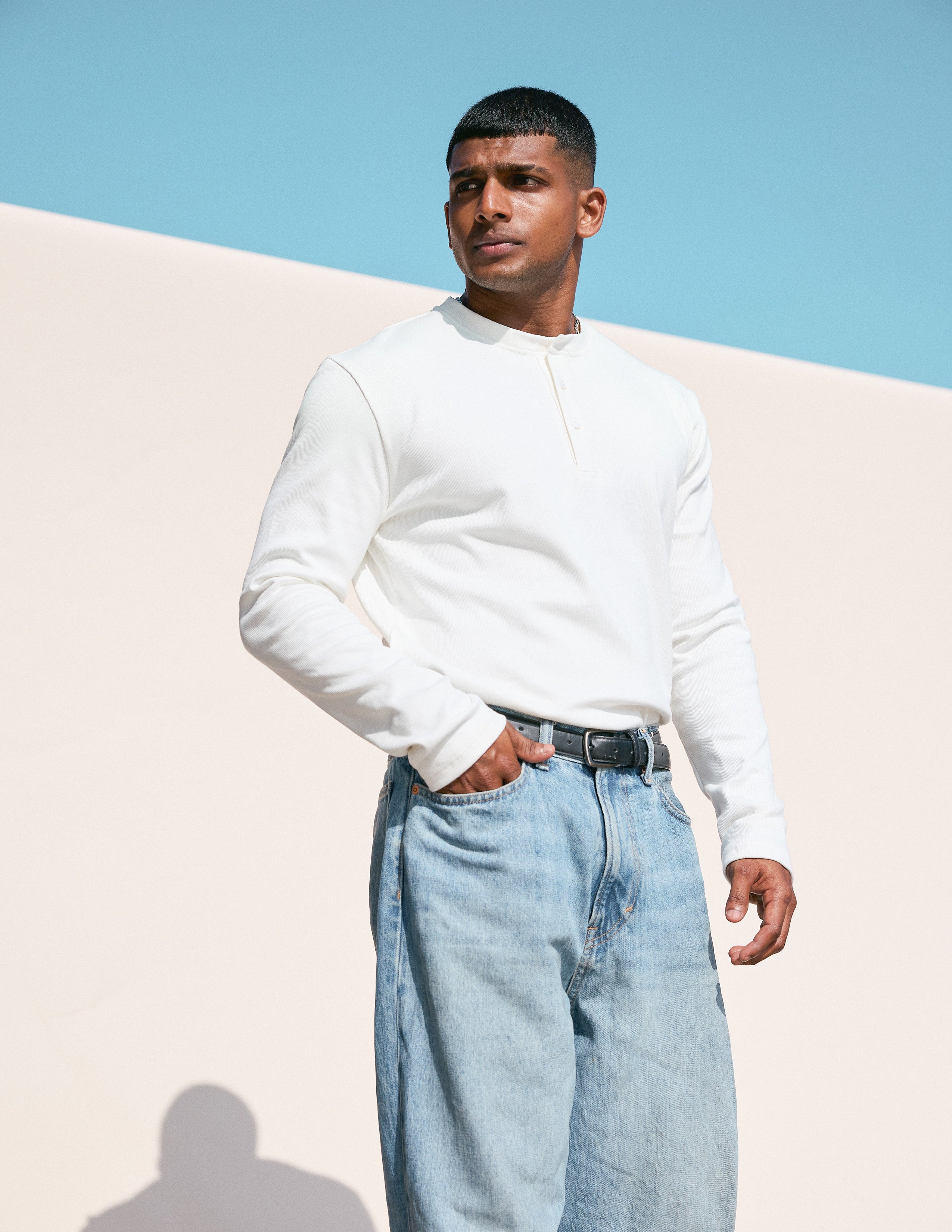 Henely long sleeve shirt