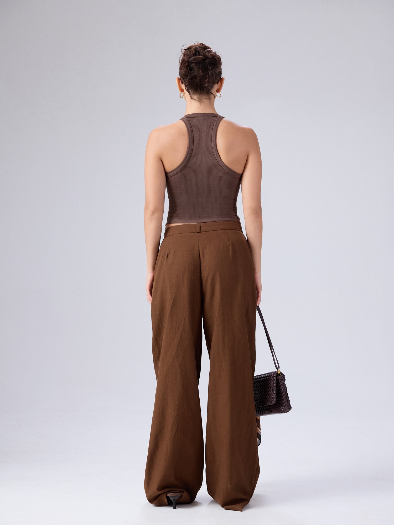 Shae Halter Neck Sleeveless Fitted Top