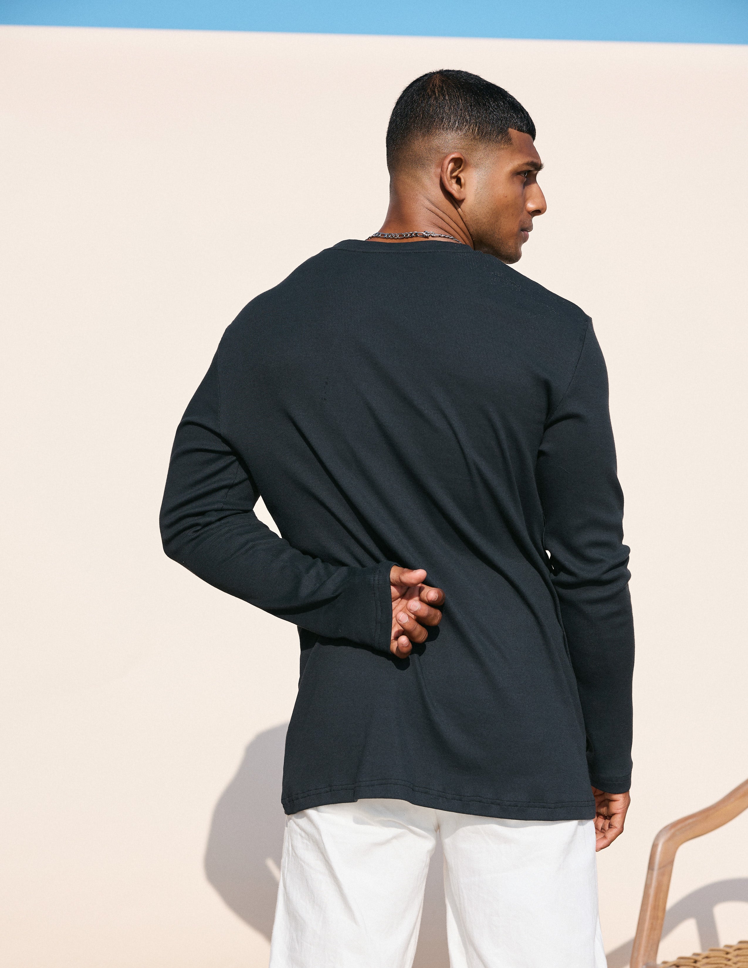 Henely long sleeve shirt