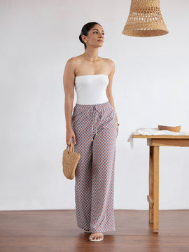 Printed Drawstring Pant