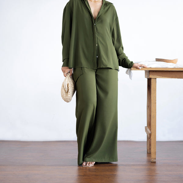 Button Down Long Sleeved Top