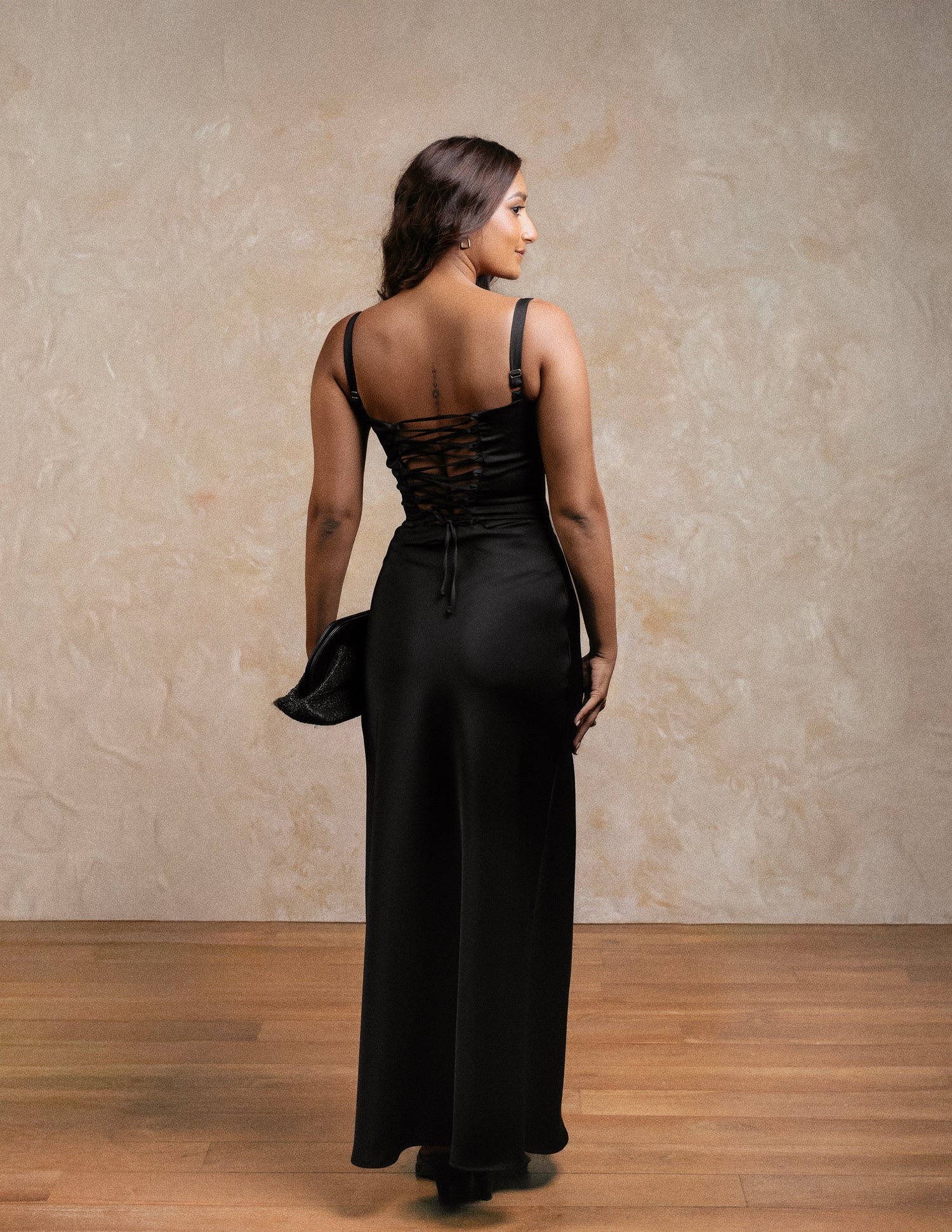 Back Tieup Button Down Corset Top