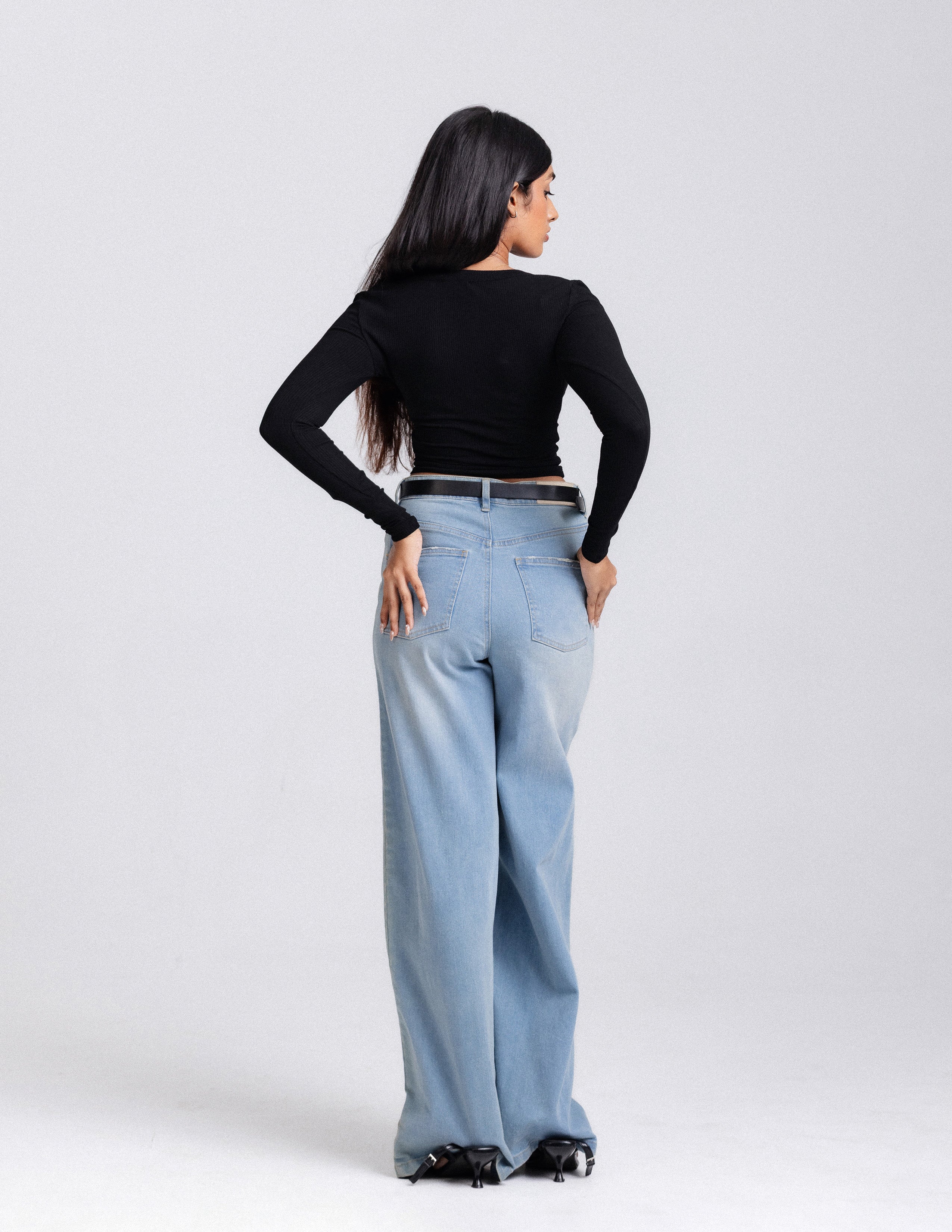 Ivy Long Sleeved Fitted Top
