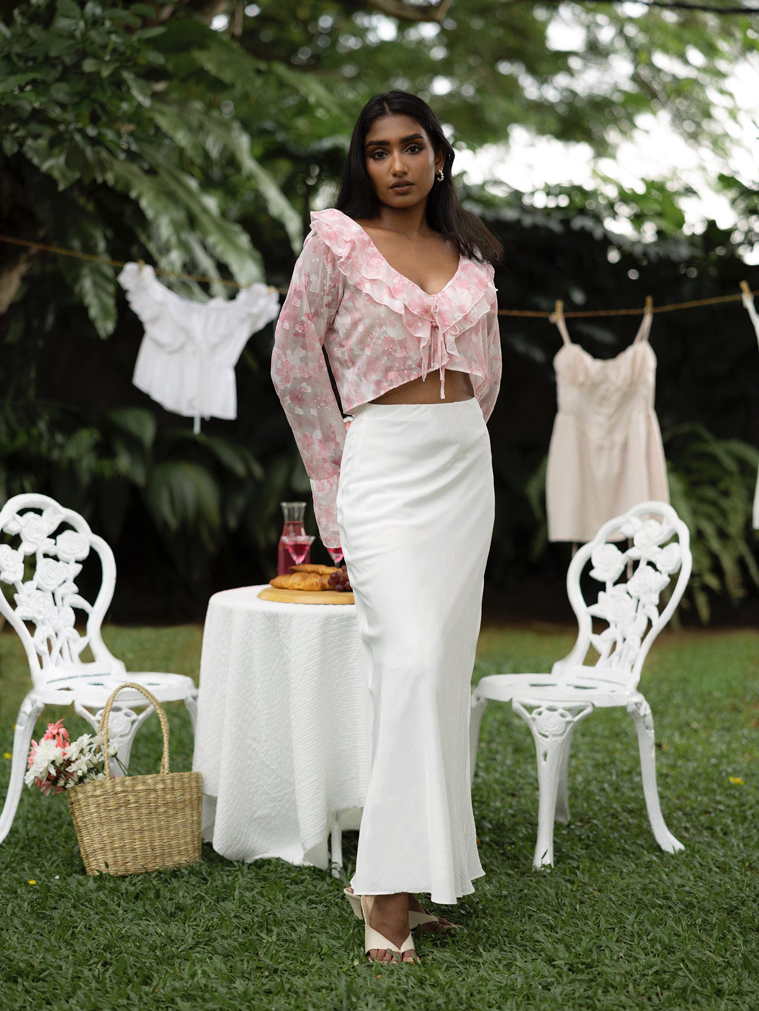 Bias Maxi Skirt