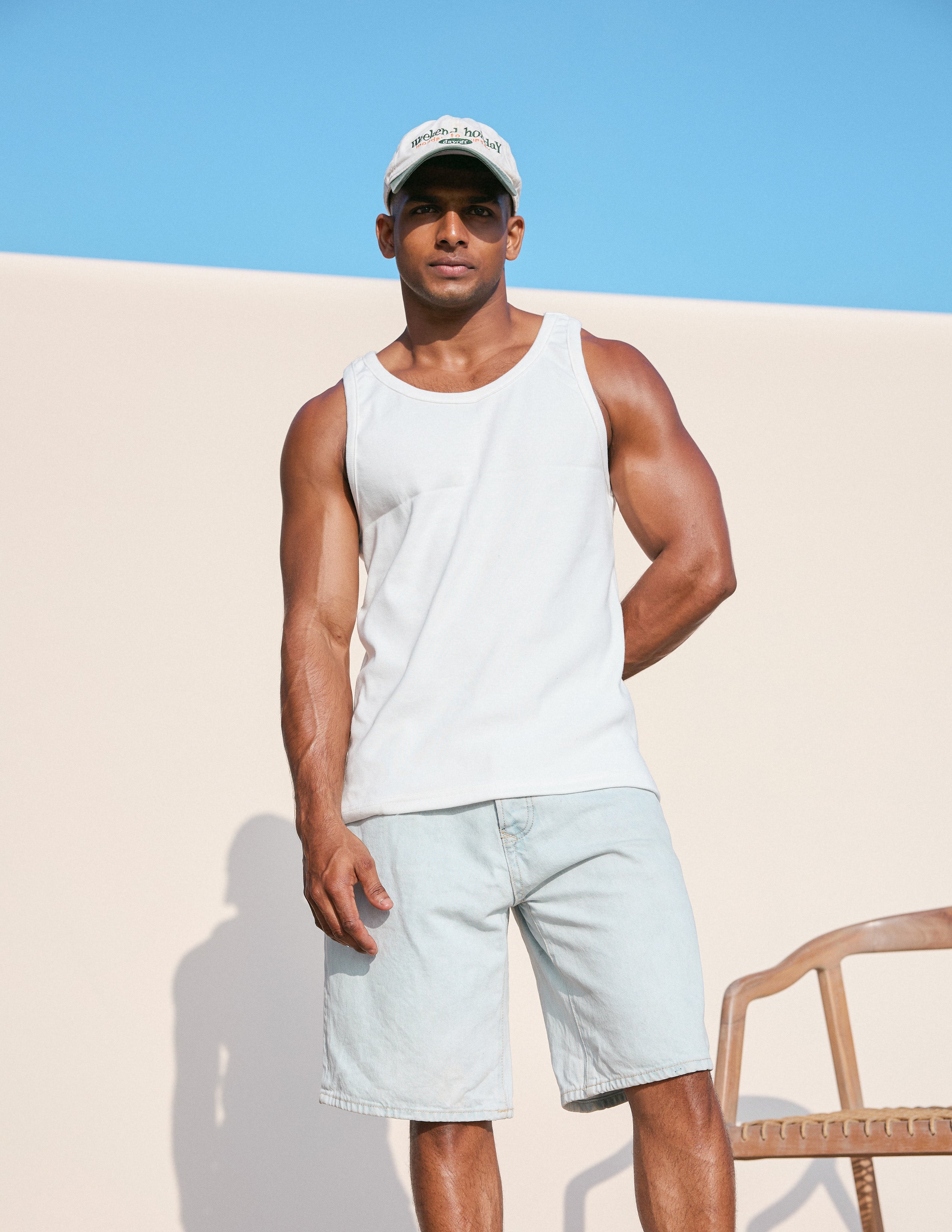 Relaxed fit tank top