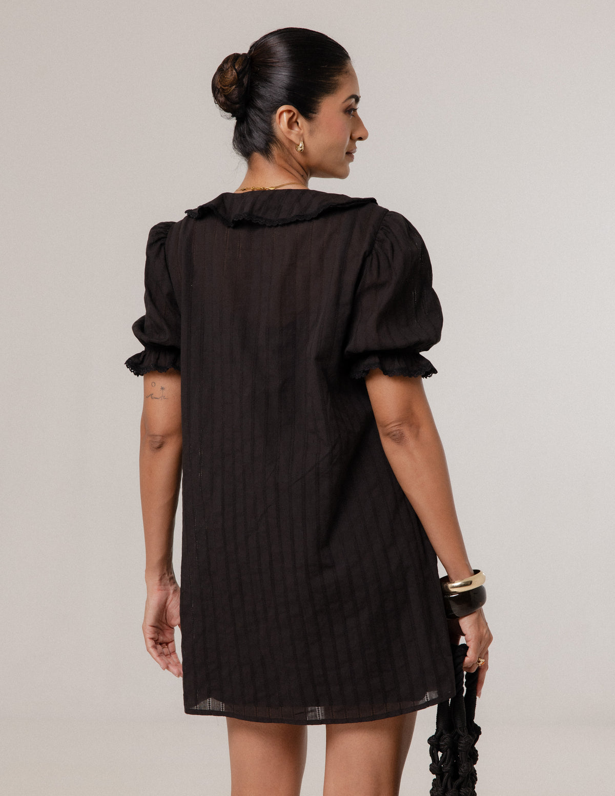 Lace Detailed Mini Dress