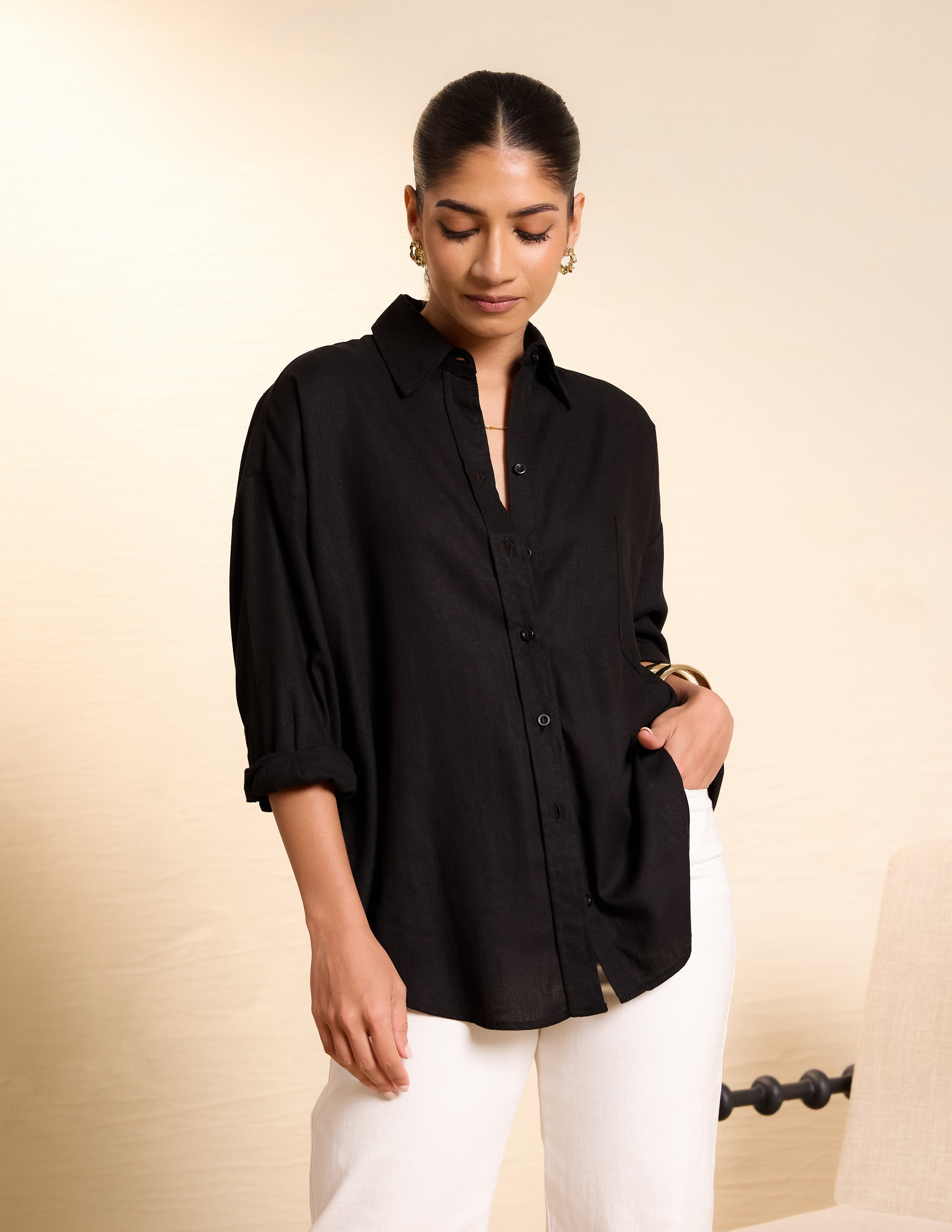 Button Down Oversize Shirt