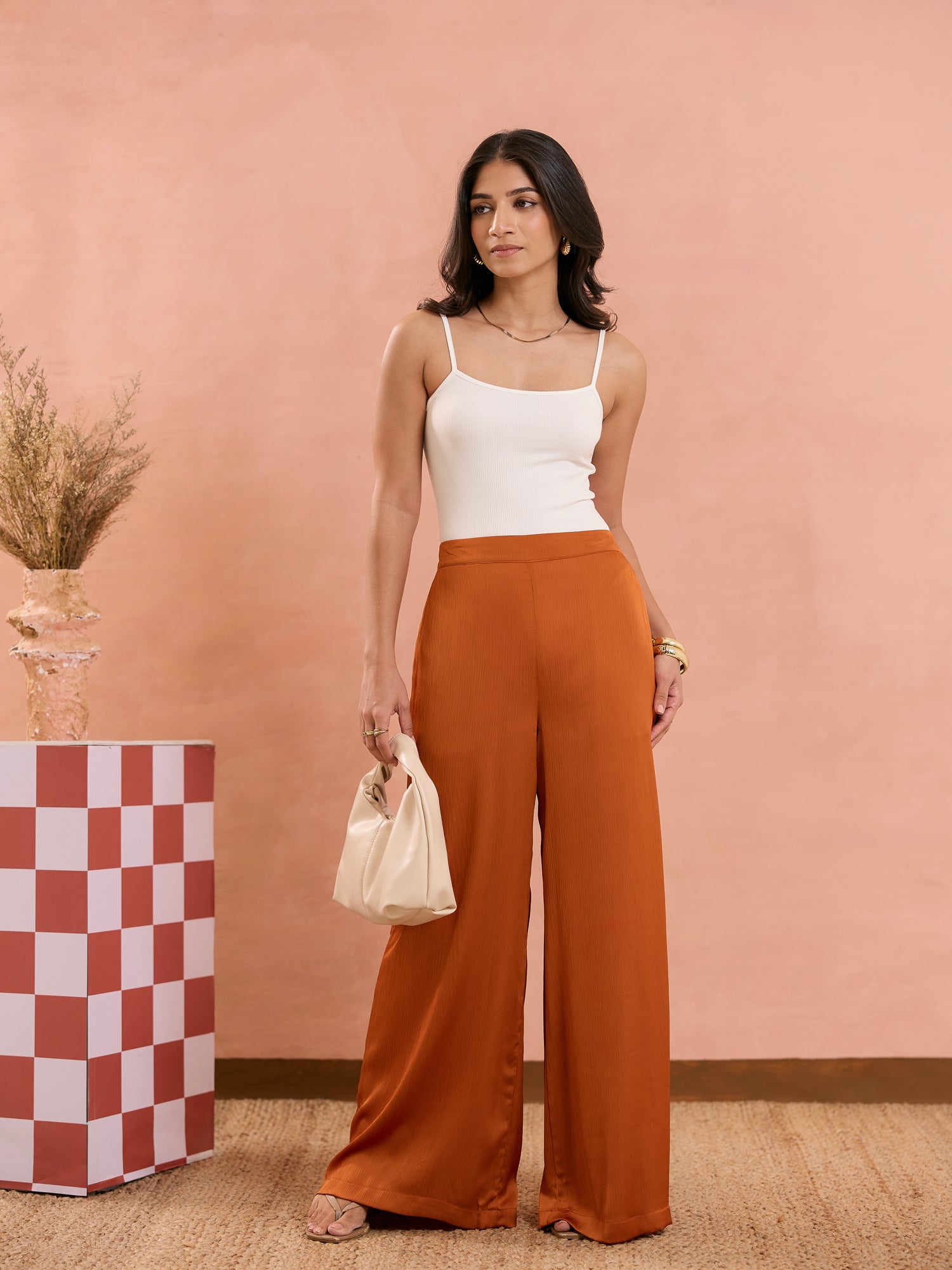 Elasticated Straight Leg Pant