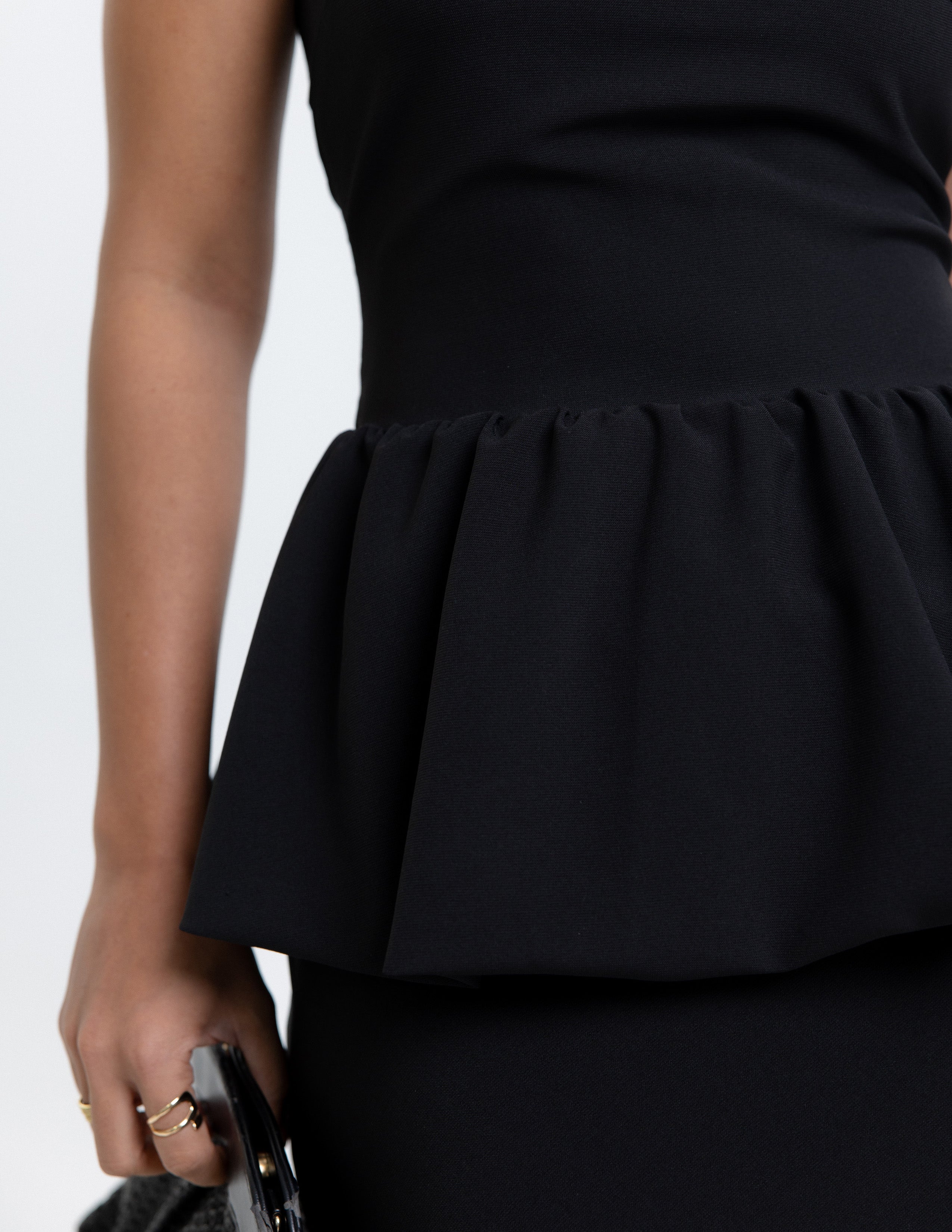 Peplum Tube Top