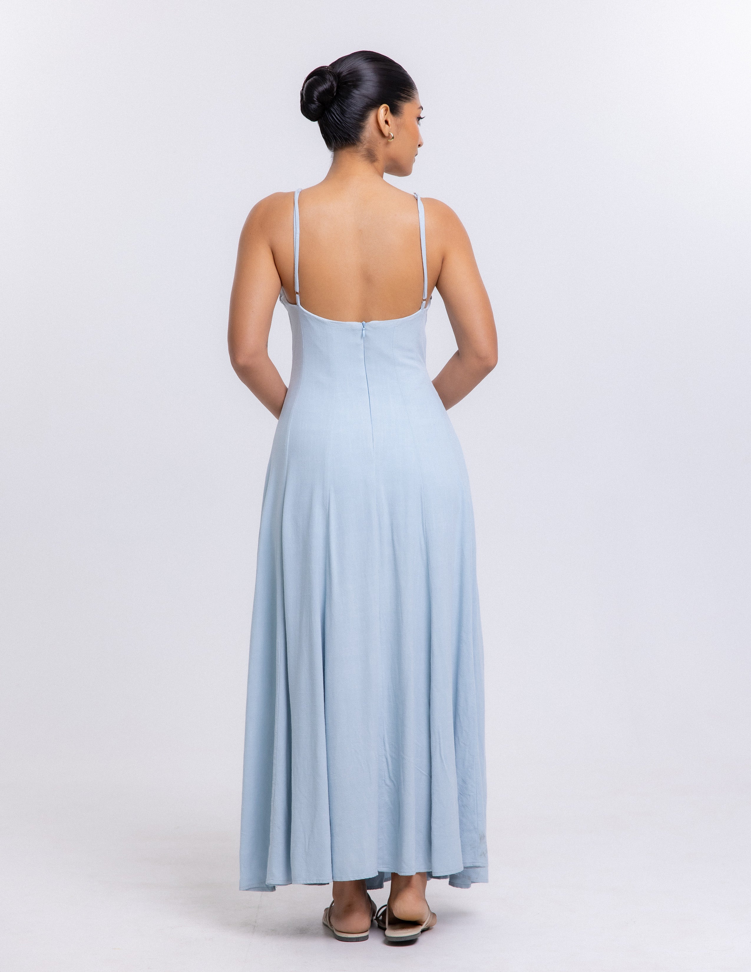 Pannel Detail Maxi Dress
