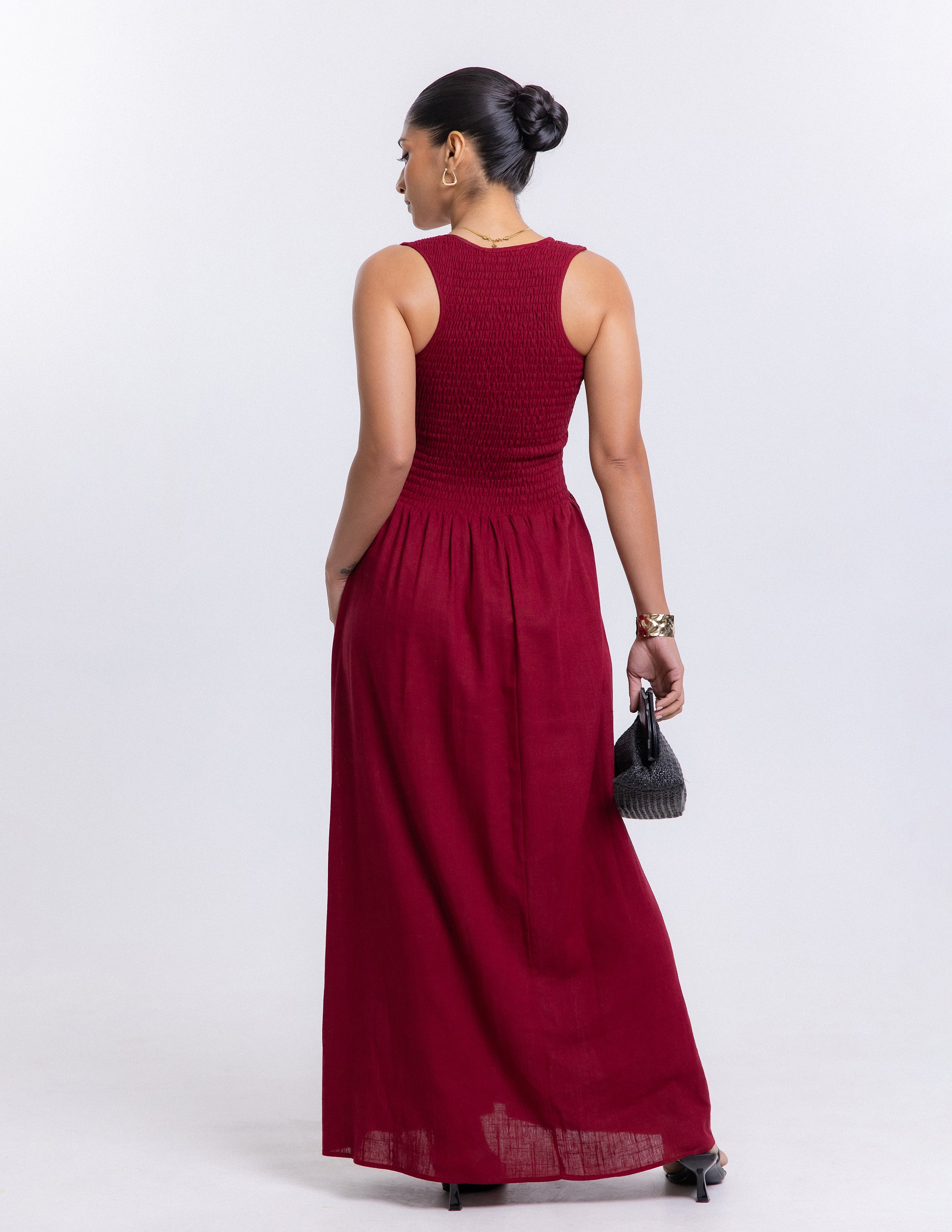 Smocked Maxi Dress