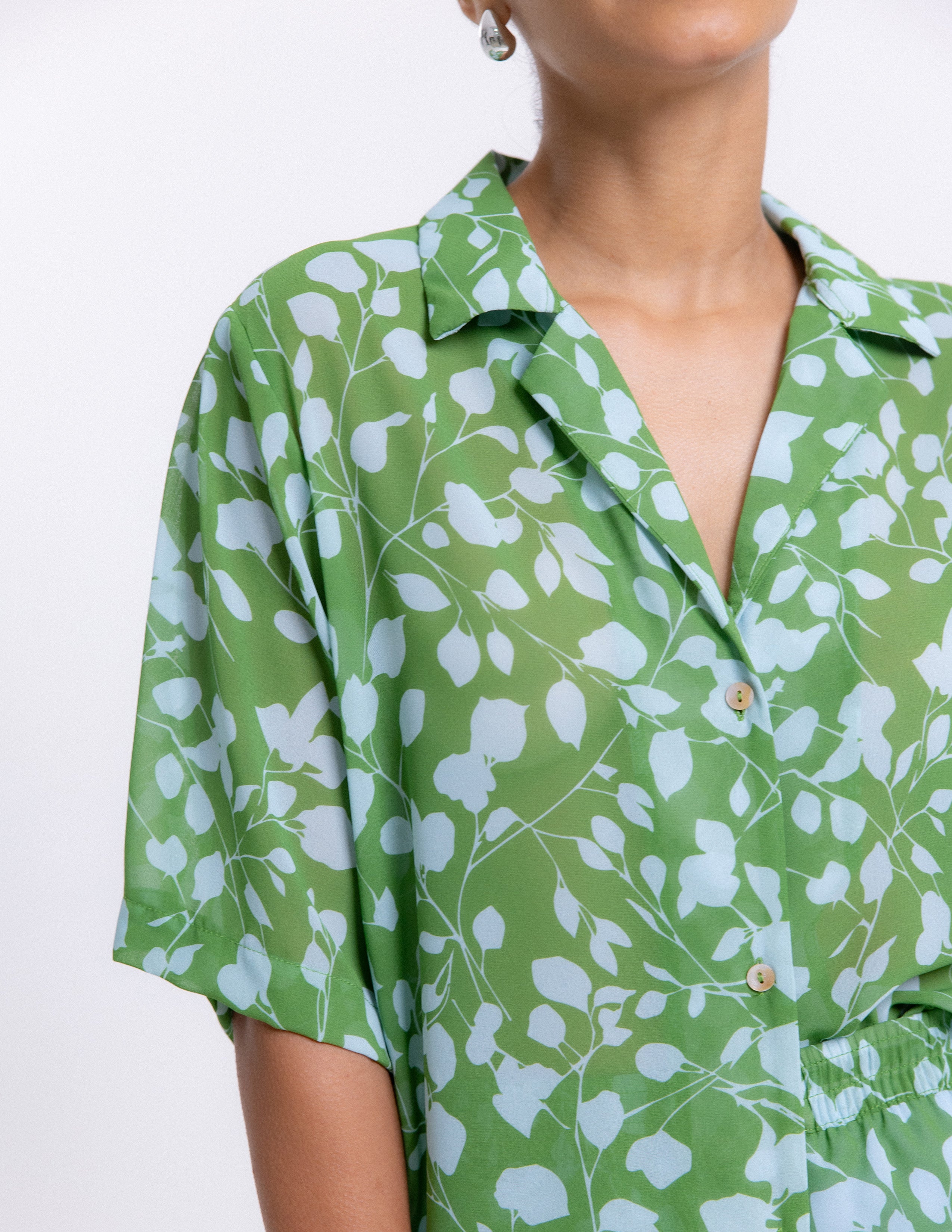 Oversized Short Sleeve Shirt