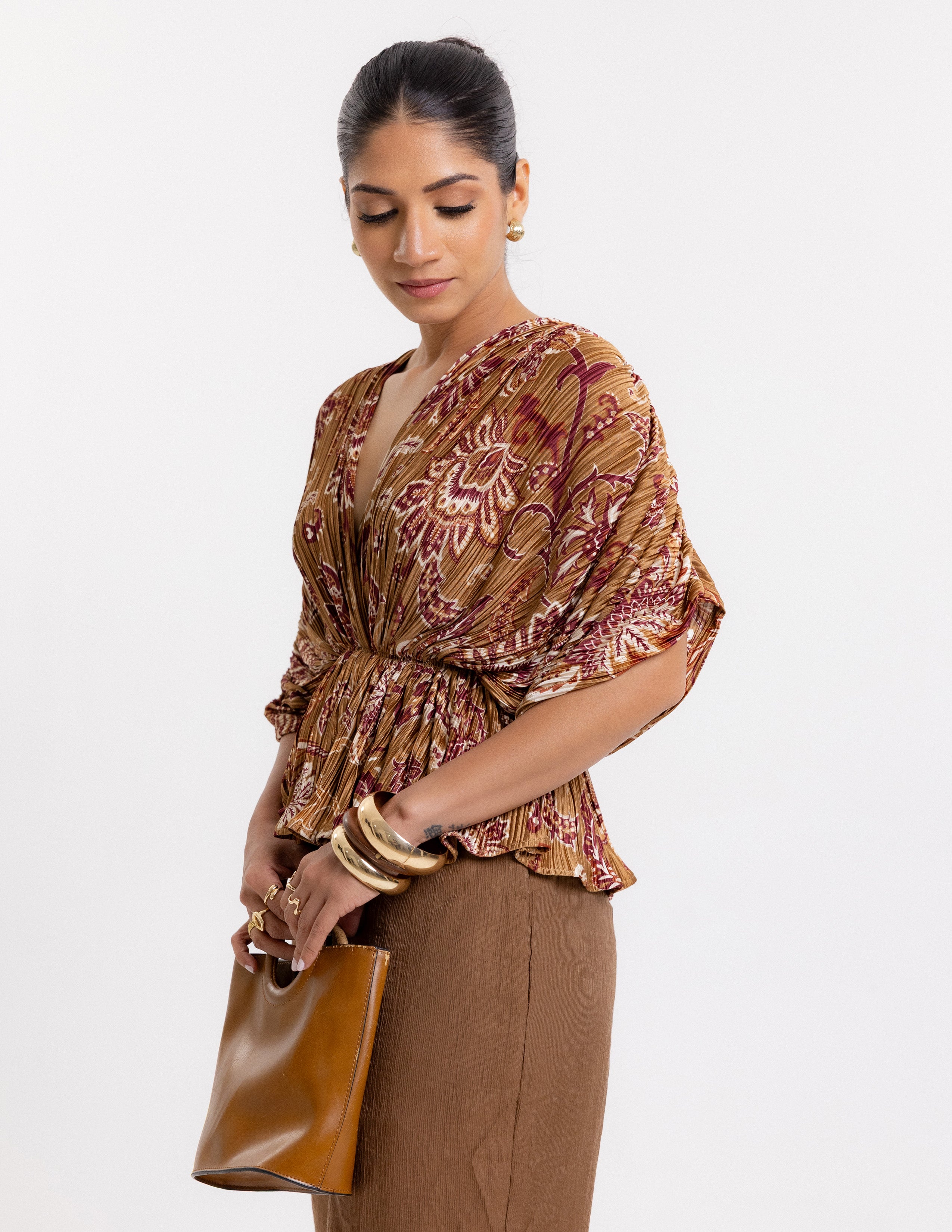 Mock Wrap Top