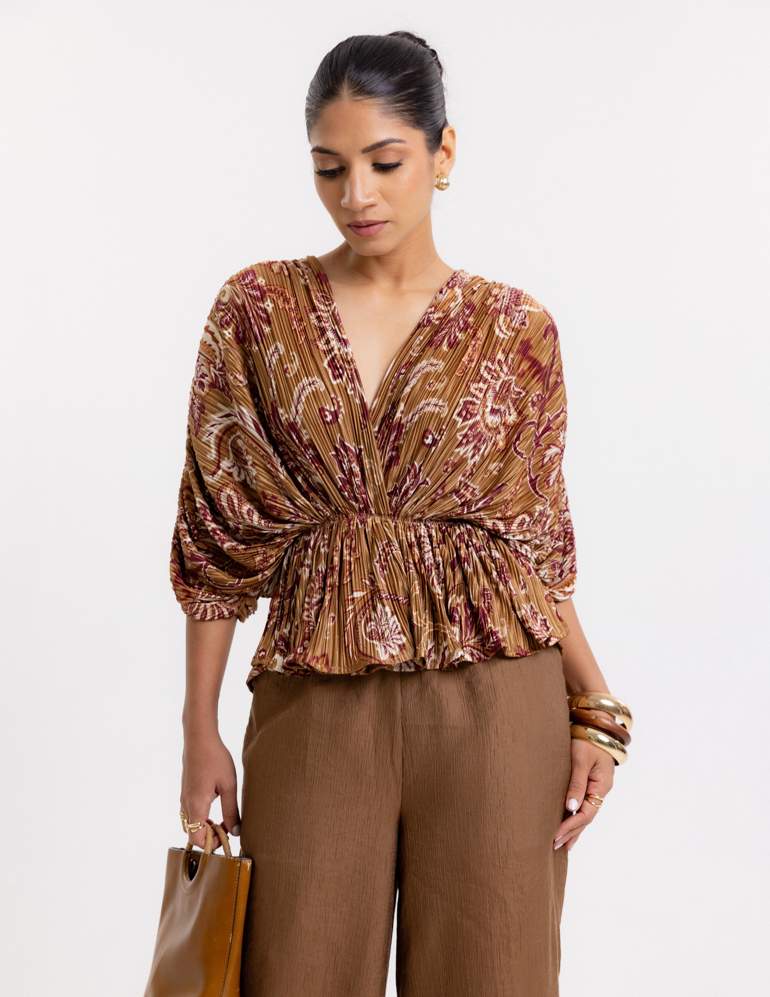 Mock Wrap Top