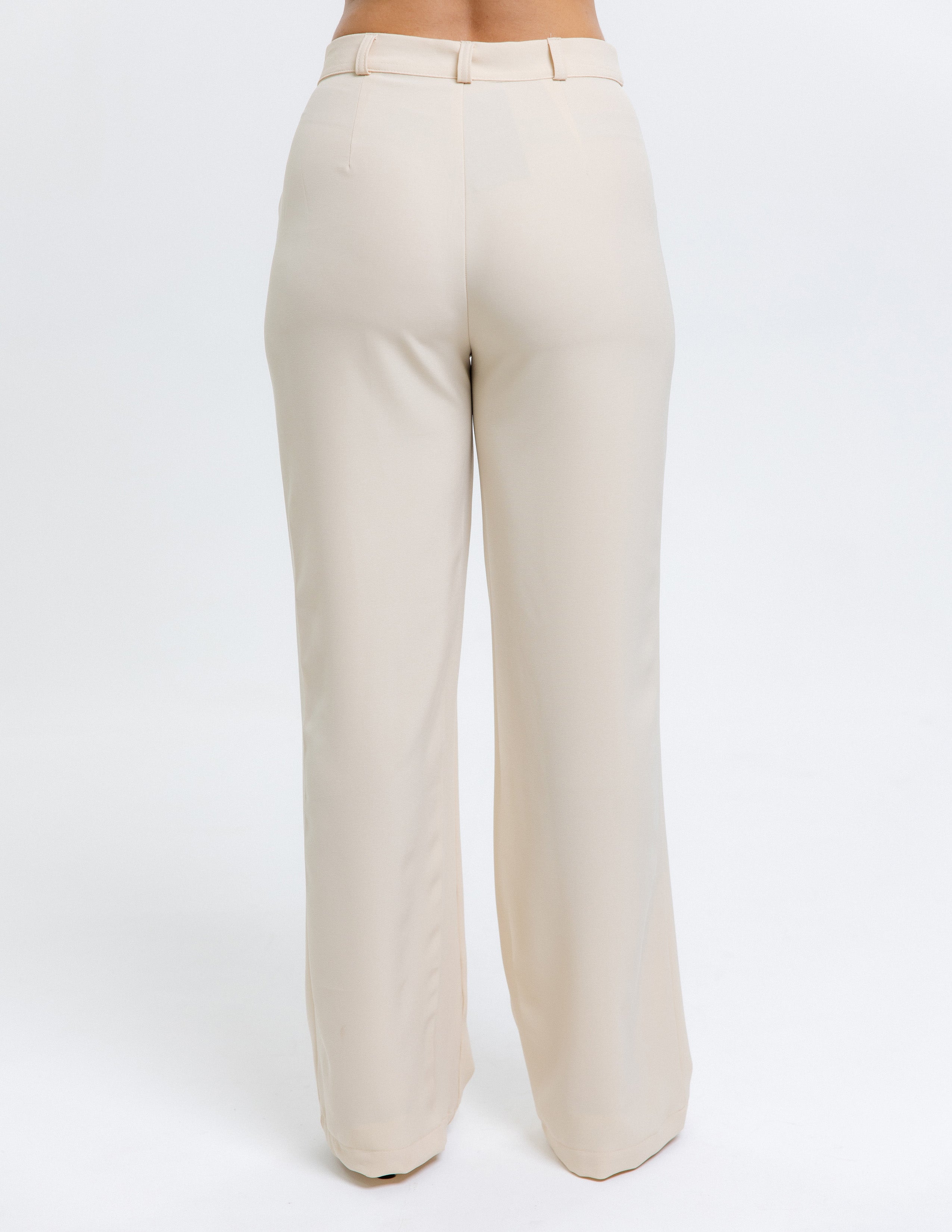 High Waist Straight Leg Pant