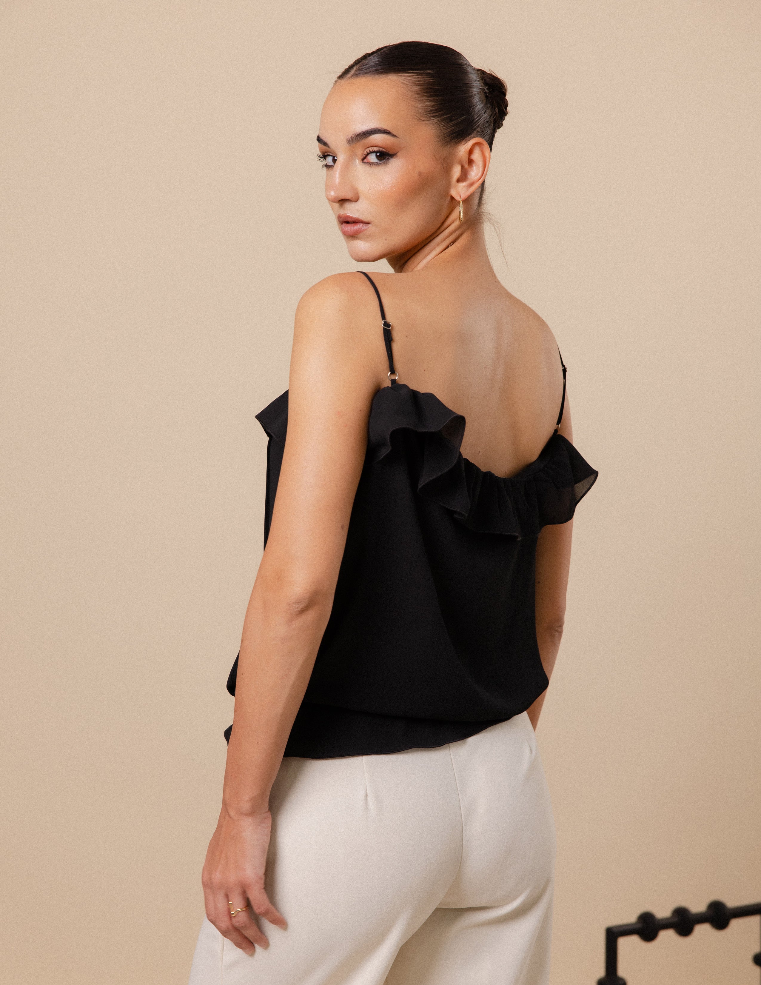 Pintuck Detail Cami