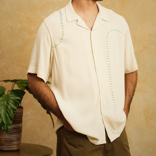 Embroidery detailed shirt