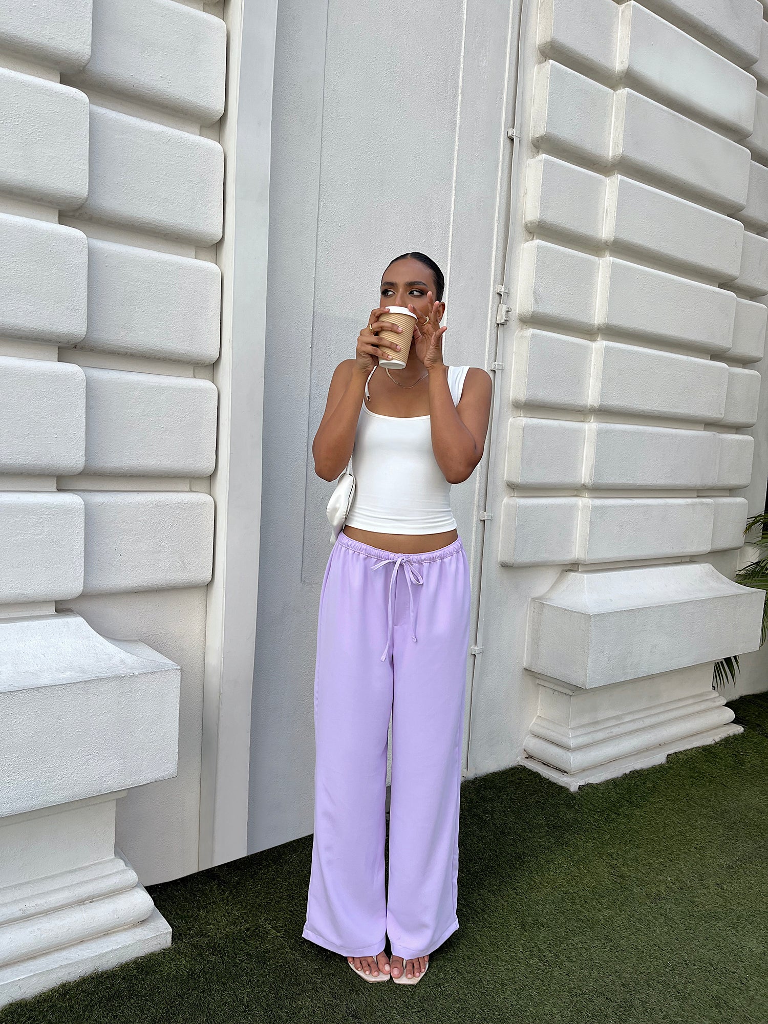 Low Waist Wide Leg Pant
