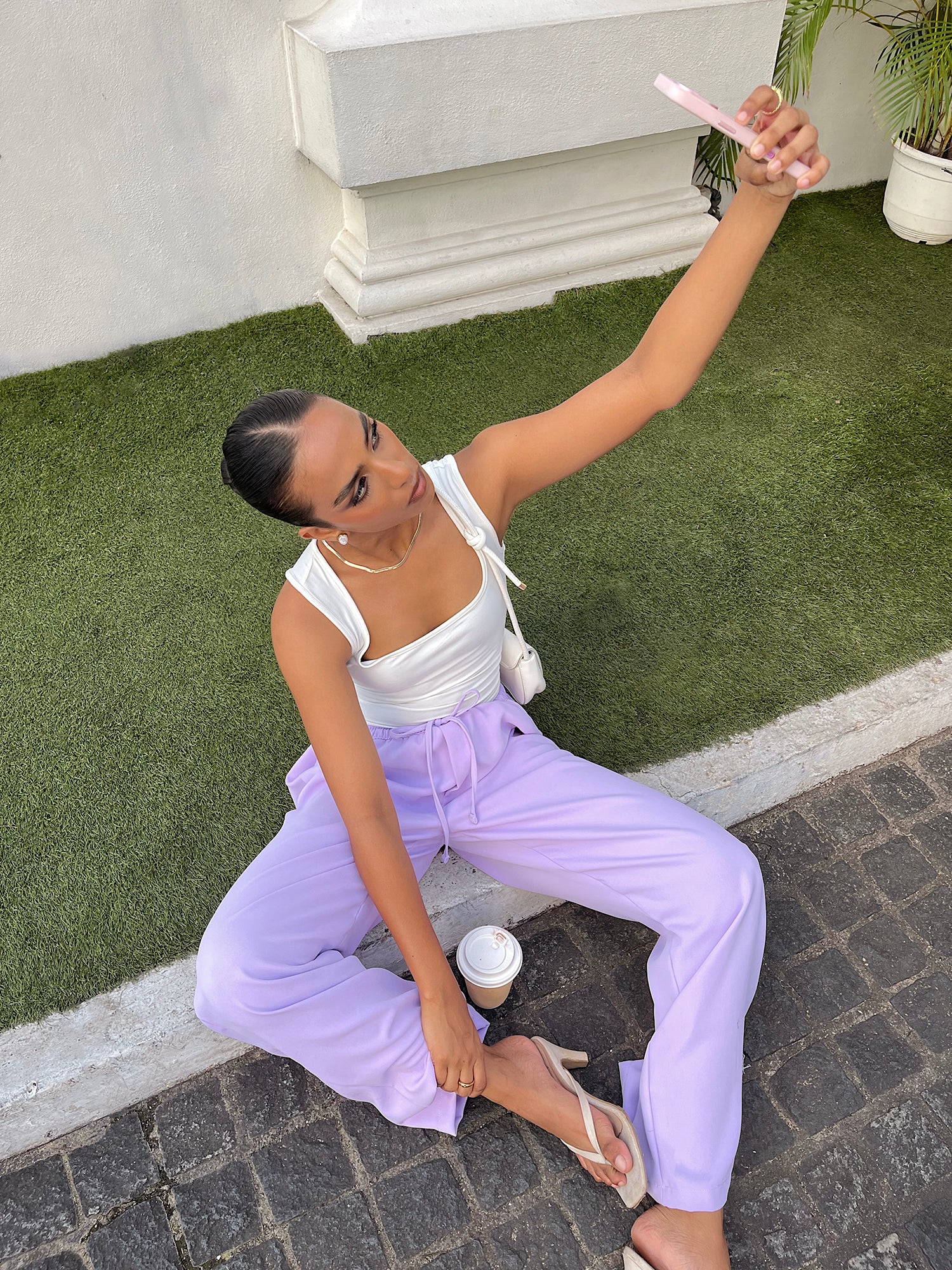 Low Waist Wide Leg Pant