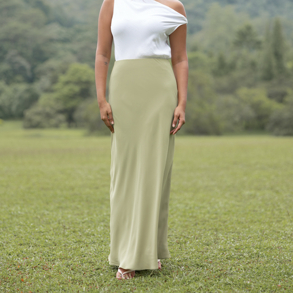 Bias Maxi Skirt