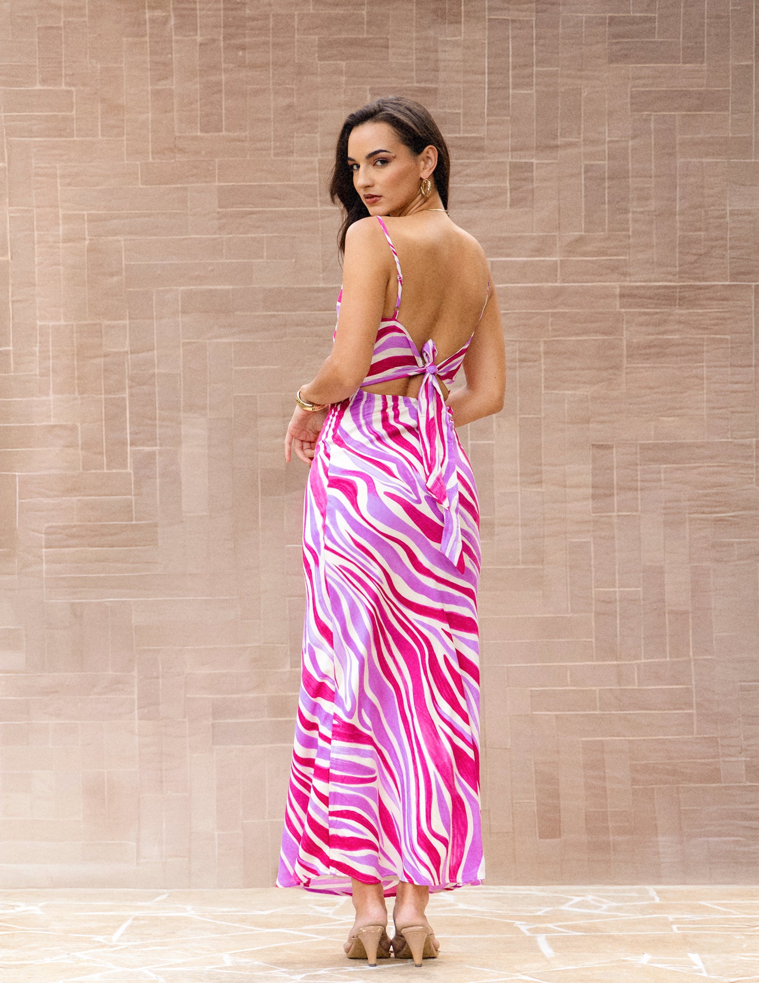 Cowl Neck Maxi Dress