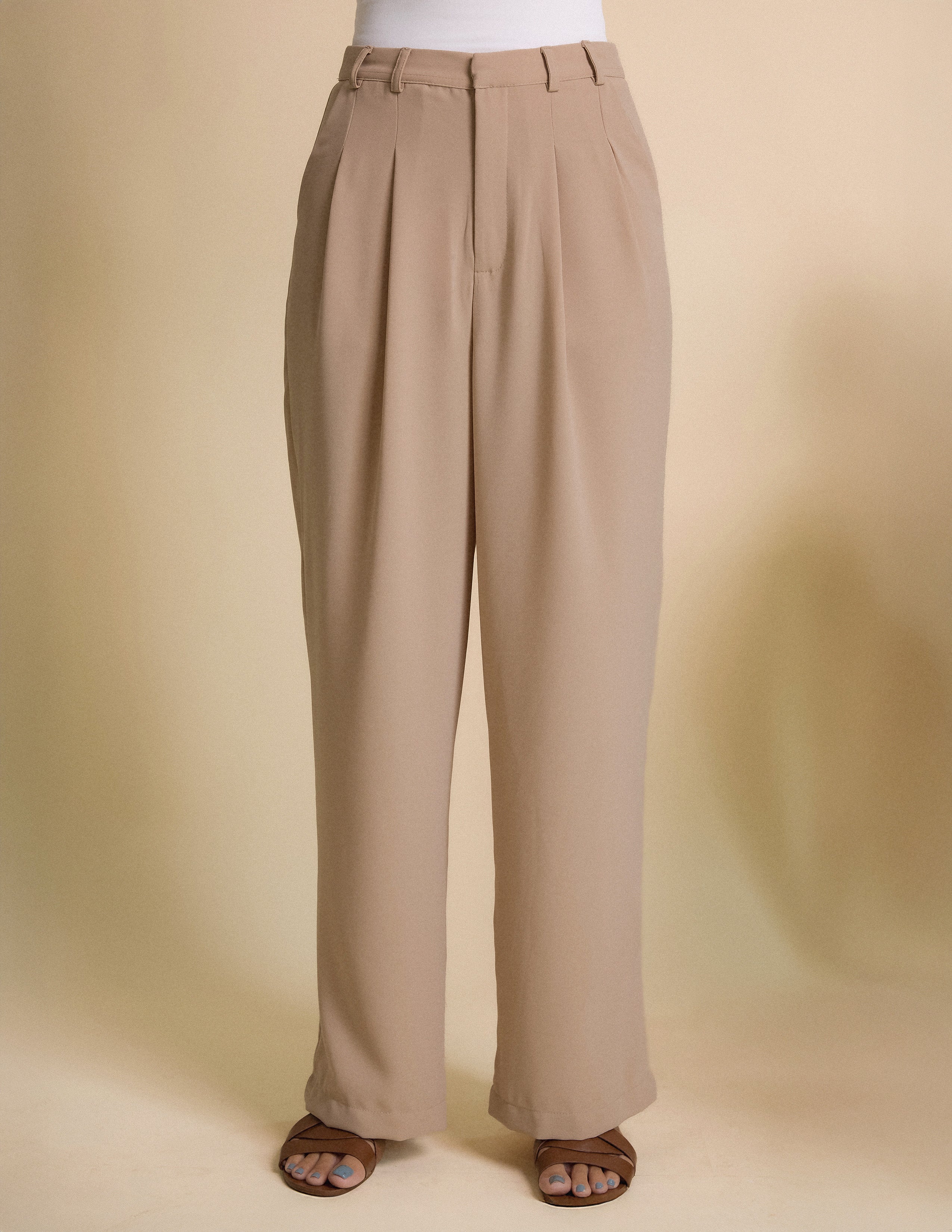 High Waist Wide Leg Pant