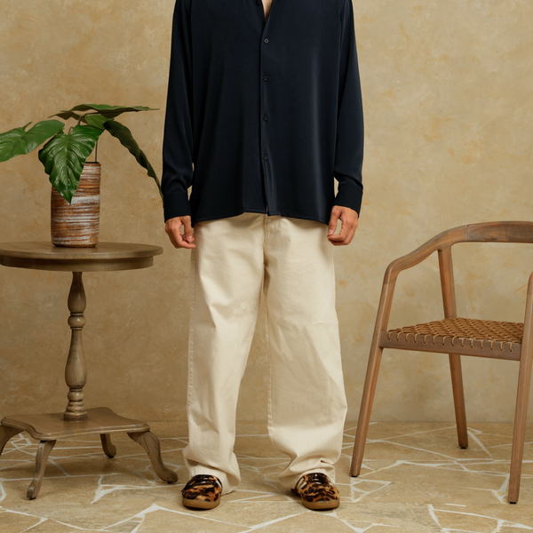 Camp collar shirt