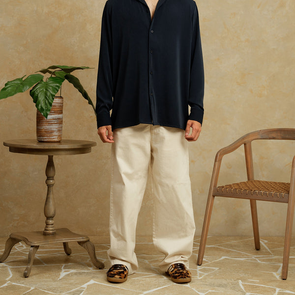 Camp collar shirt