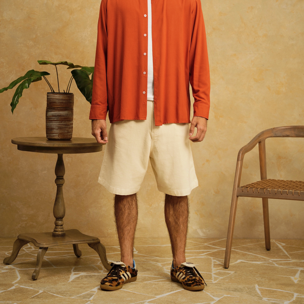 Basic regular collar shirt